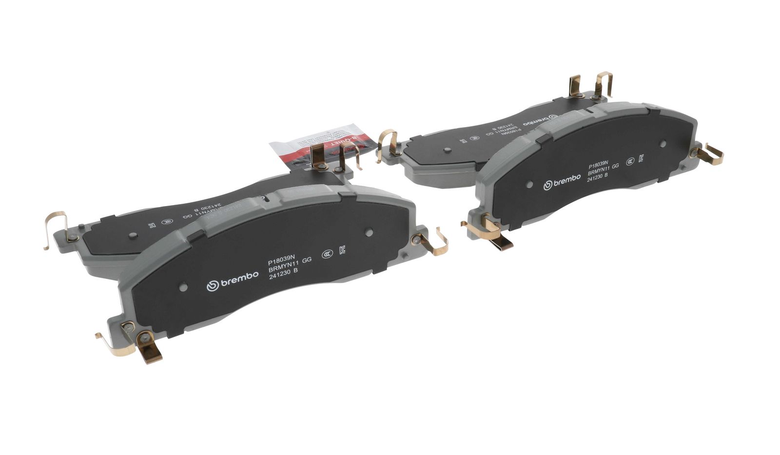 PRIME Ceramic Front Disc Brake Pad Set - P18039N_12