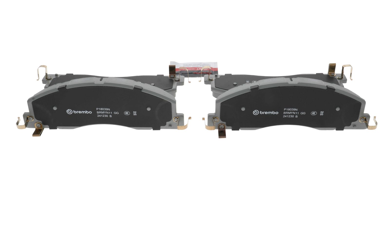 PRIME Ceramic Front Disc Brake Pad Set - P18039N_14