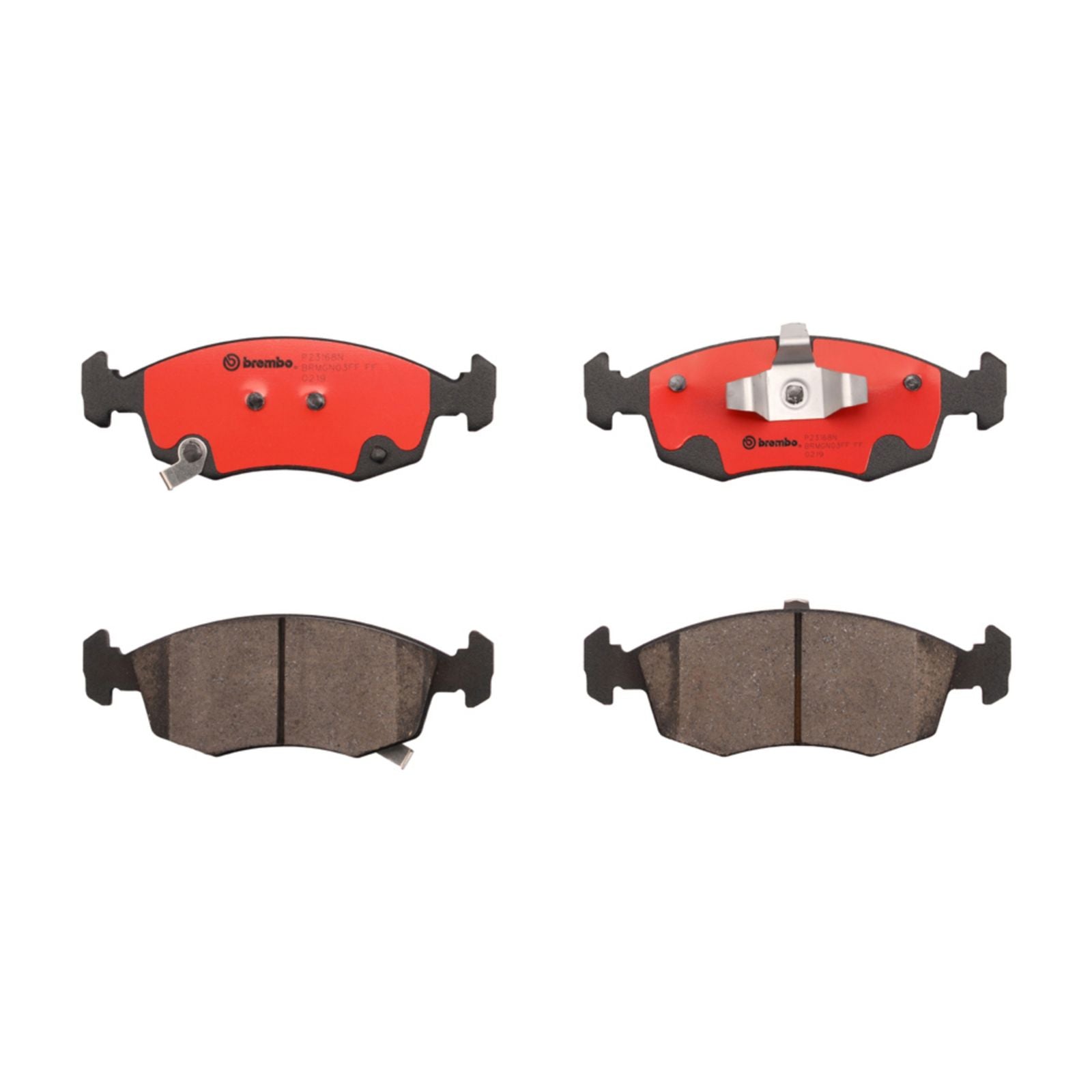 PRIME Ceramic Front Disc Brake Pad Set - P23168N_01