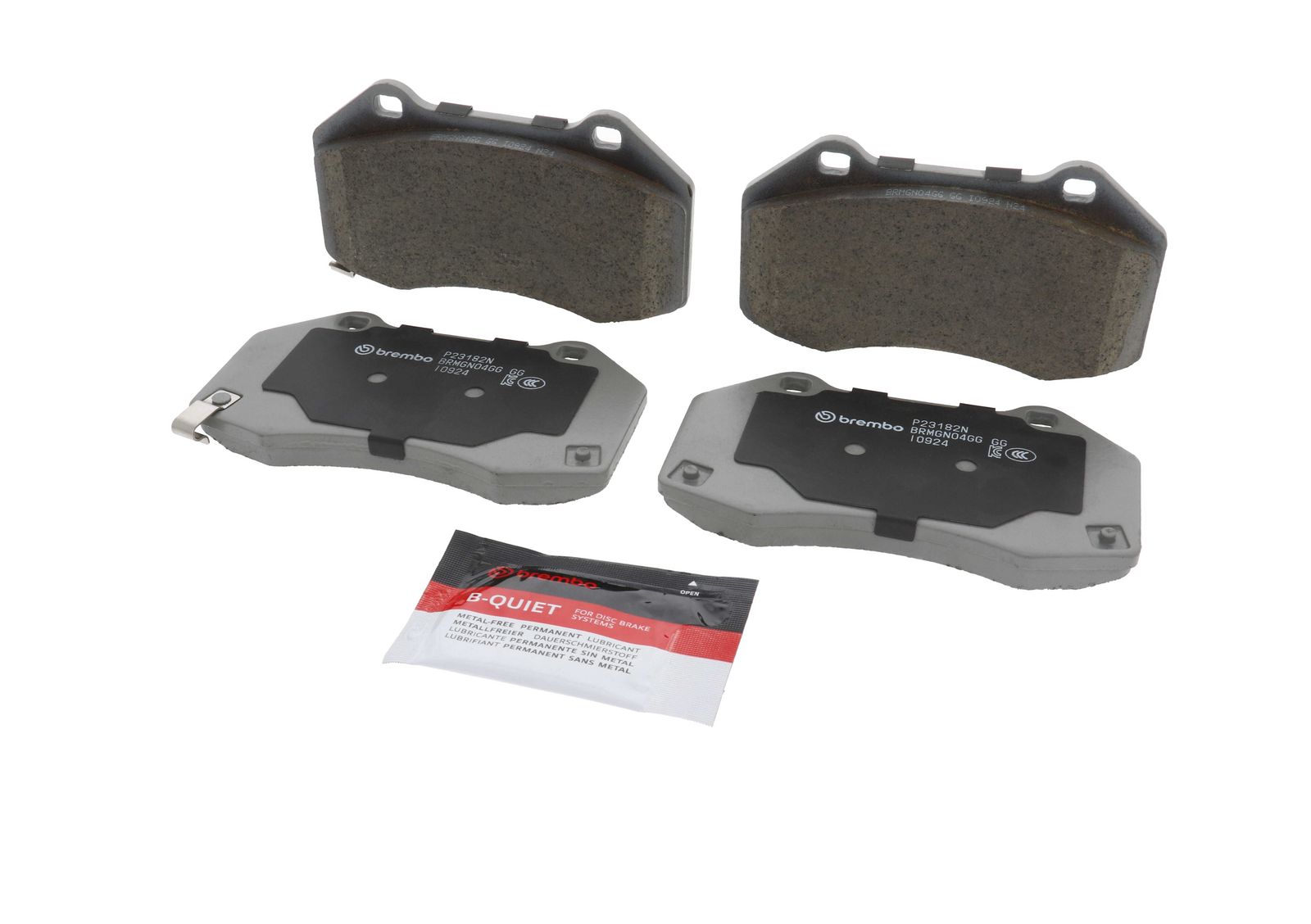 PRIME Ceramic Front Disc Brake Pad Set - P23182N_03