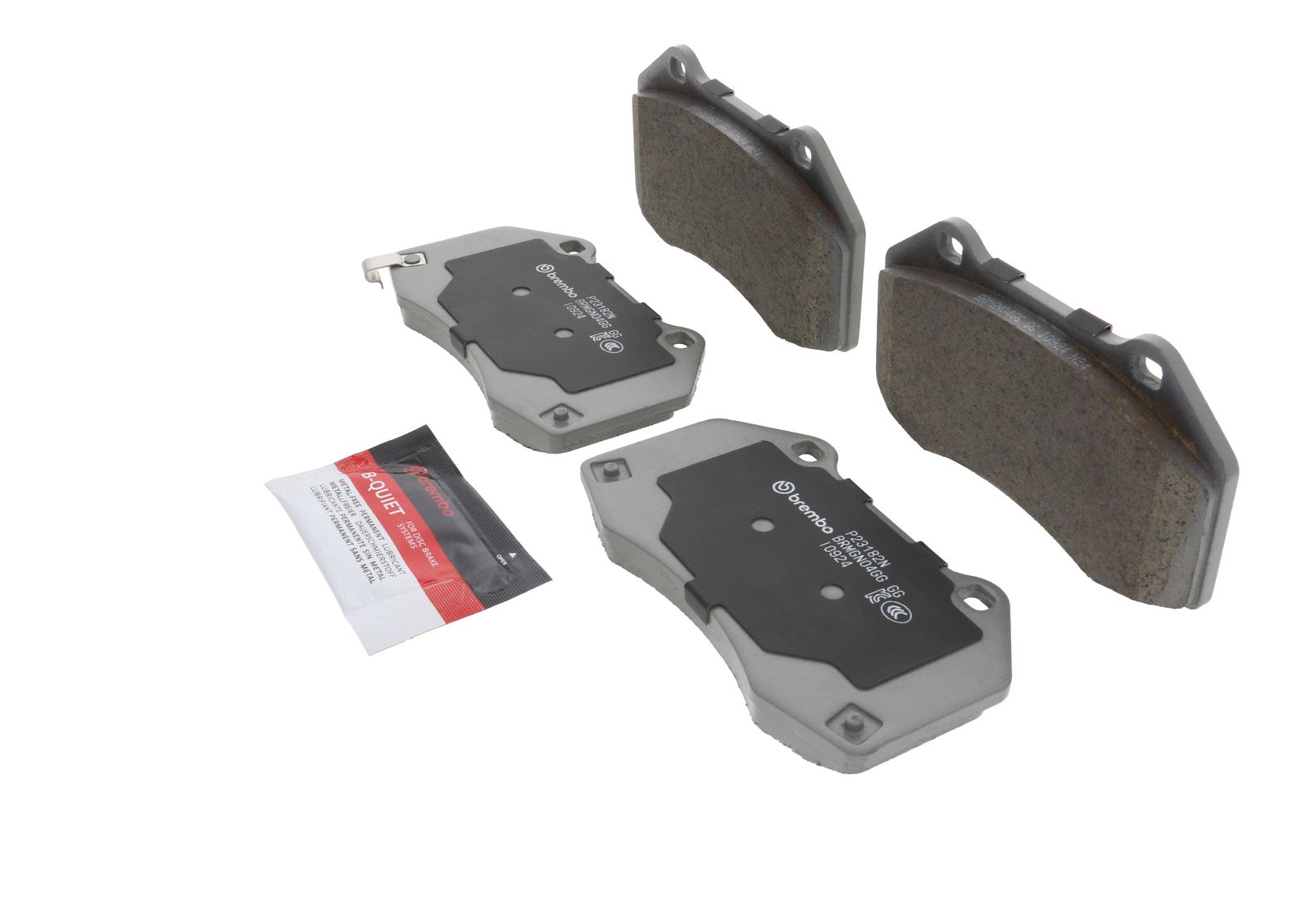 PRIME Ceramic Front Disc Brake Pad Set - P23182N_06