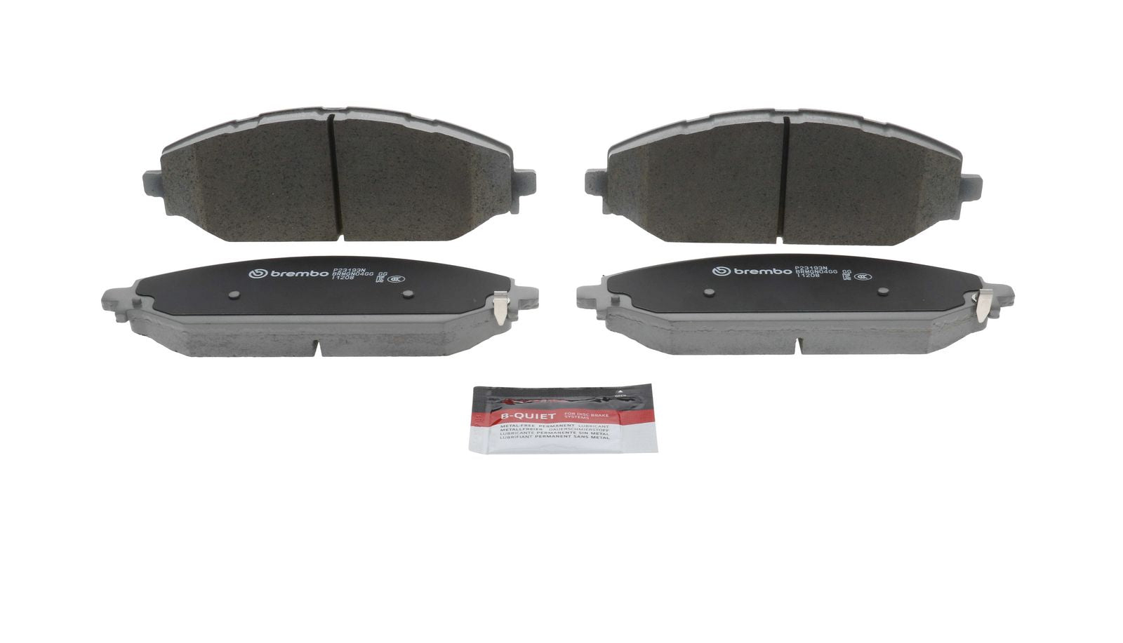 PRIME Ceramic Front Disc Brake Pad Set - P23193N_02