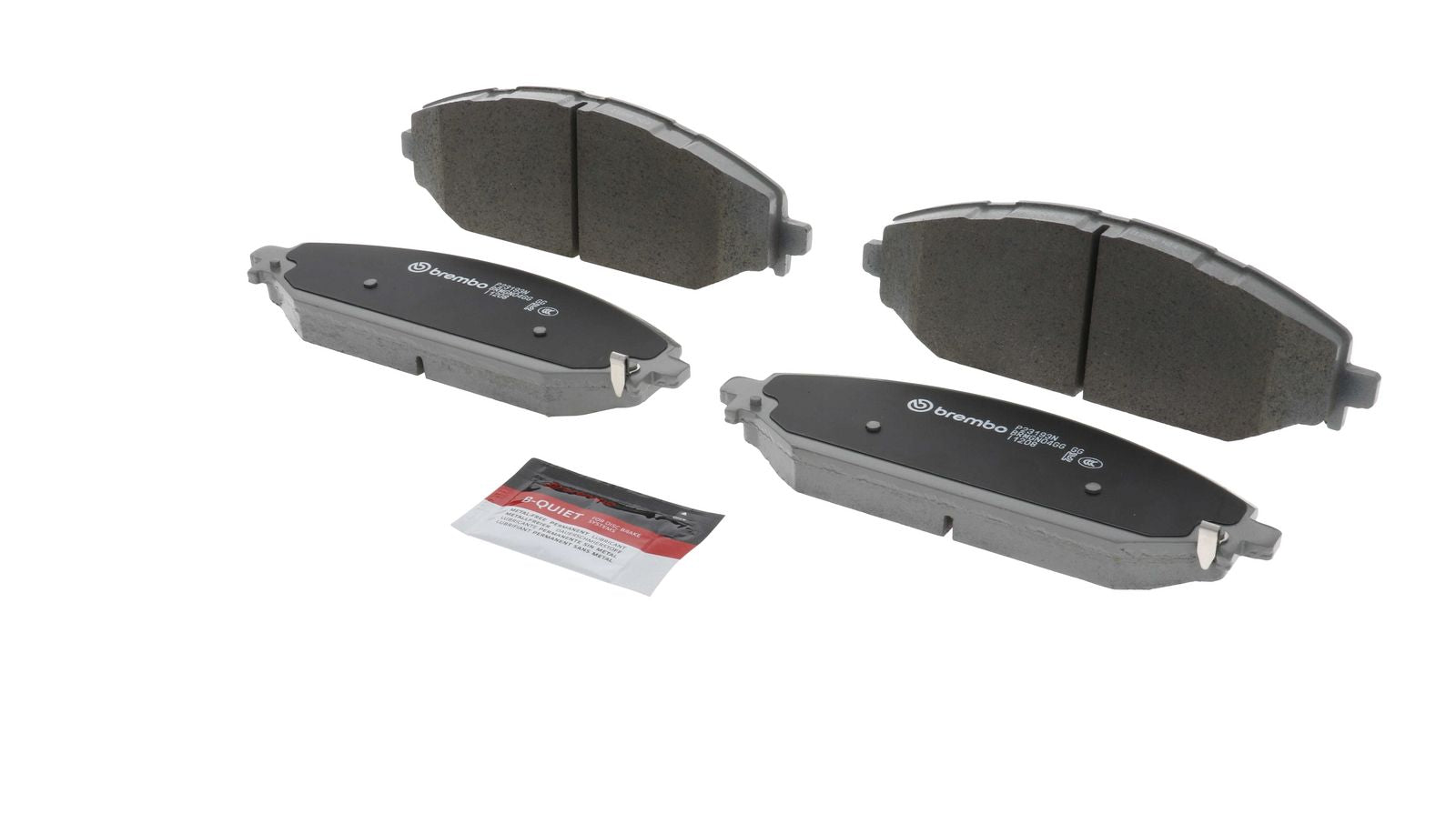 PRIME Ceramic Front Disc Brake Pad Set - P23193N_04