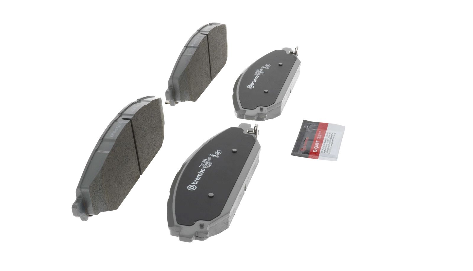 PRIME Ceramic Front Disc Brake Pad Set - P23193N_21
