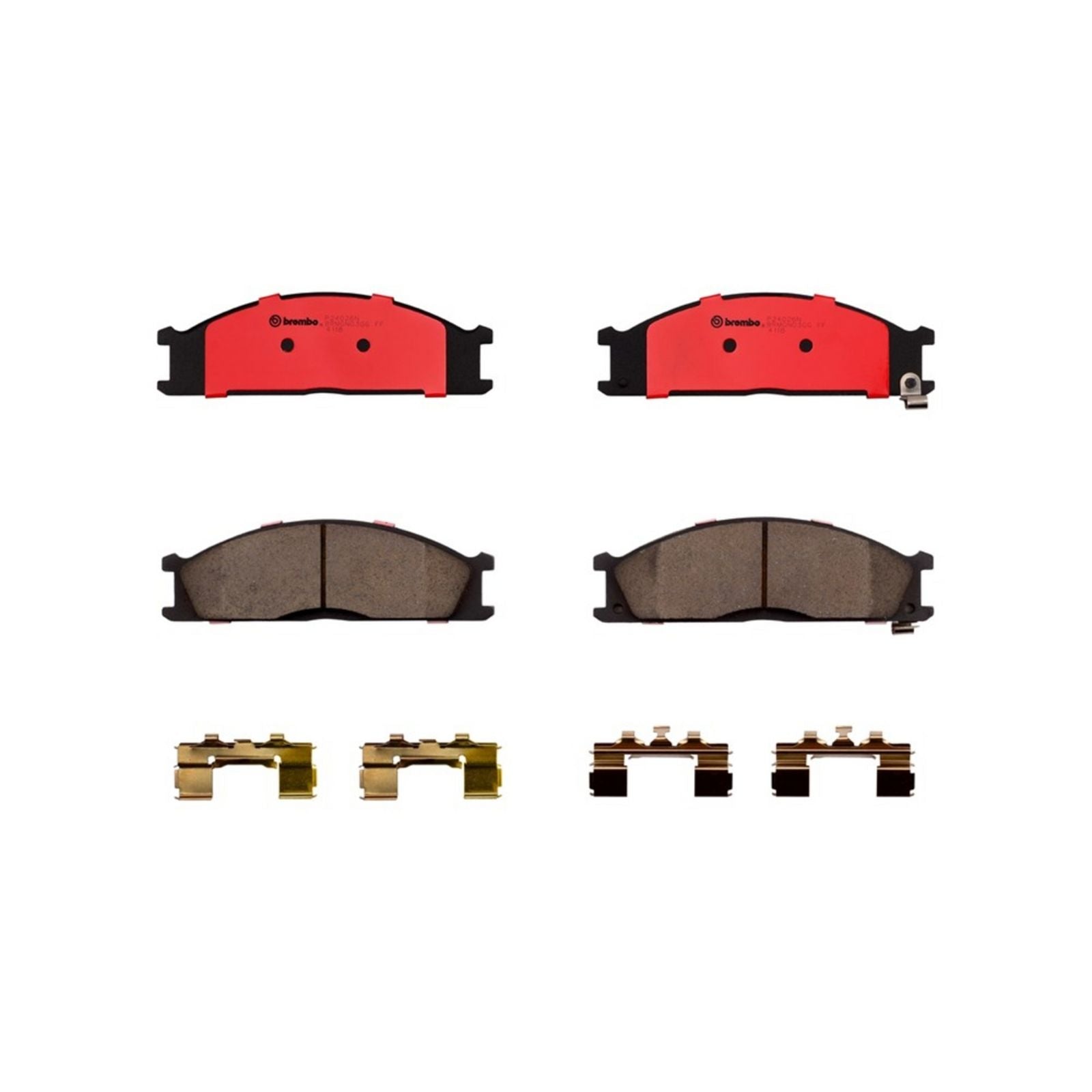 PRIME Ceramic Front Disc Brake Pad Set - P24026N_01