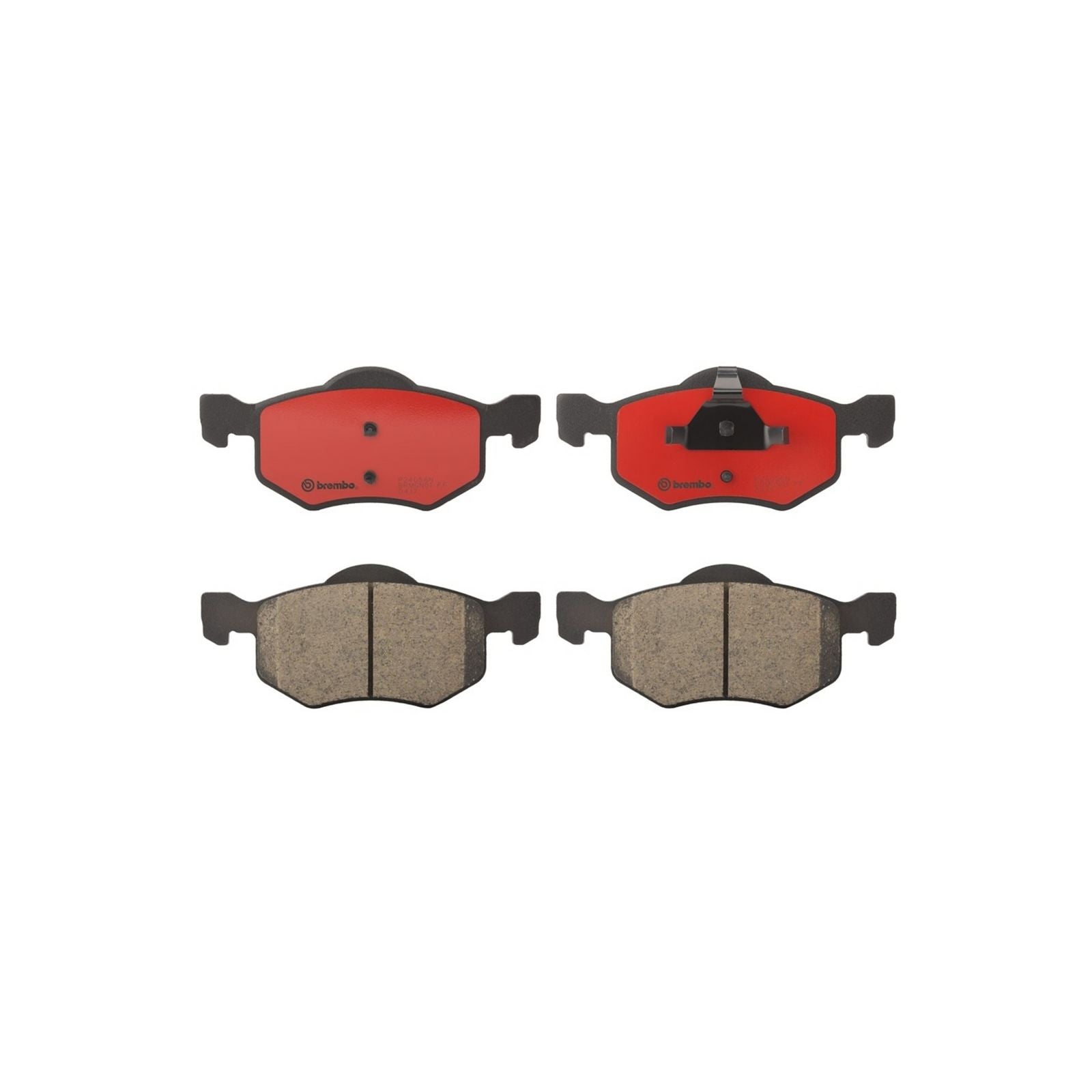 PRIME Ceramic Front Disc Brake Pad Set - P24056N_01