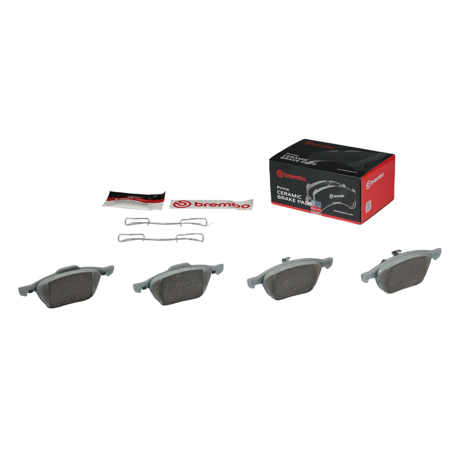 PRIME Ceramic Front Disc Brake Pad Set - P24061N_04