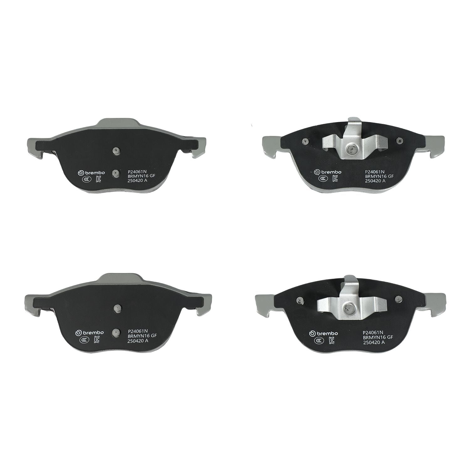 PRIME Ceramic Front Disc Brake Pad Set - P24061N_06