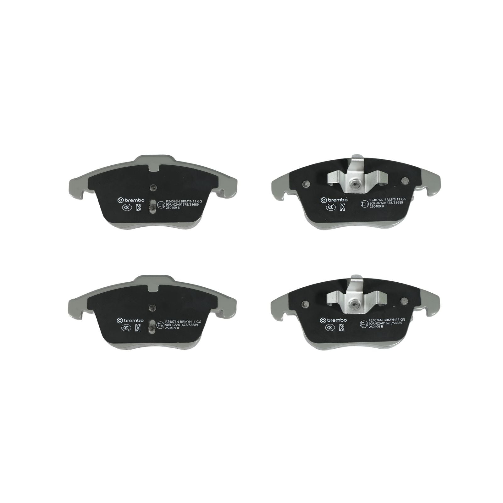 PRIME Ceramic Front Disc Brake Pad Set - P24076N_04