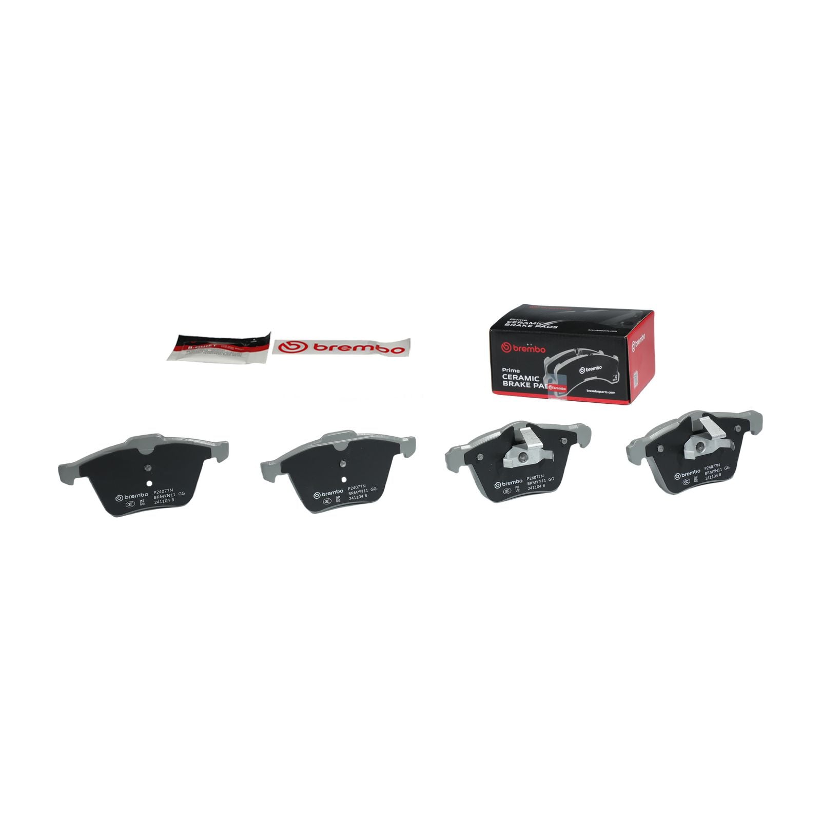 PRIME Ceramic Front Disc Brake Pad Set - P24077N_01
