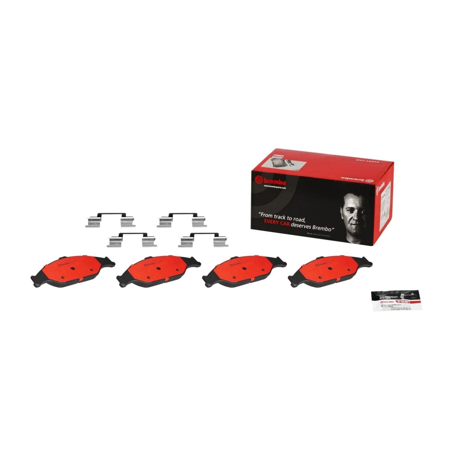 PRIME Ceramic Front Disc Brake Pad Set - P24082N_02