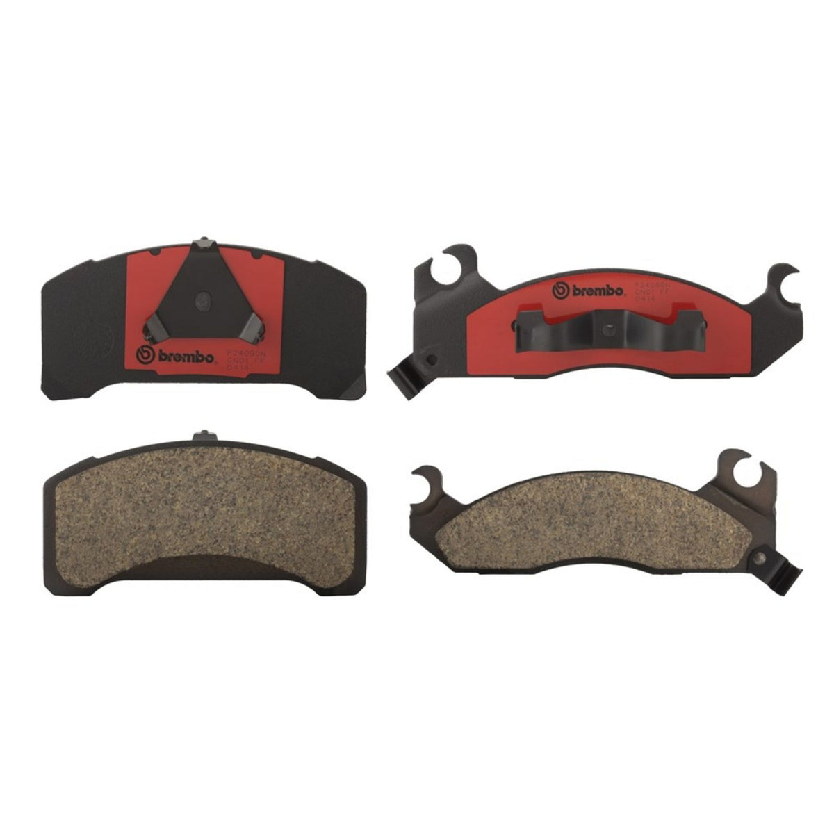 PRIME Ceramic Front Disc Brake Pad Set - P24090N_01