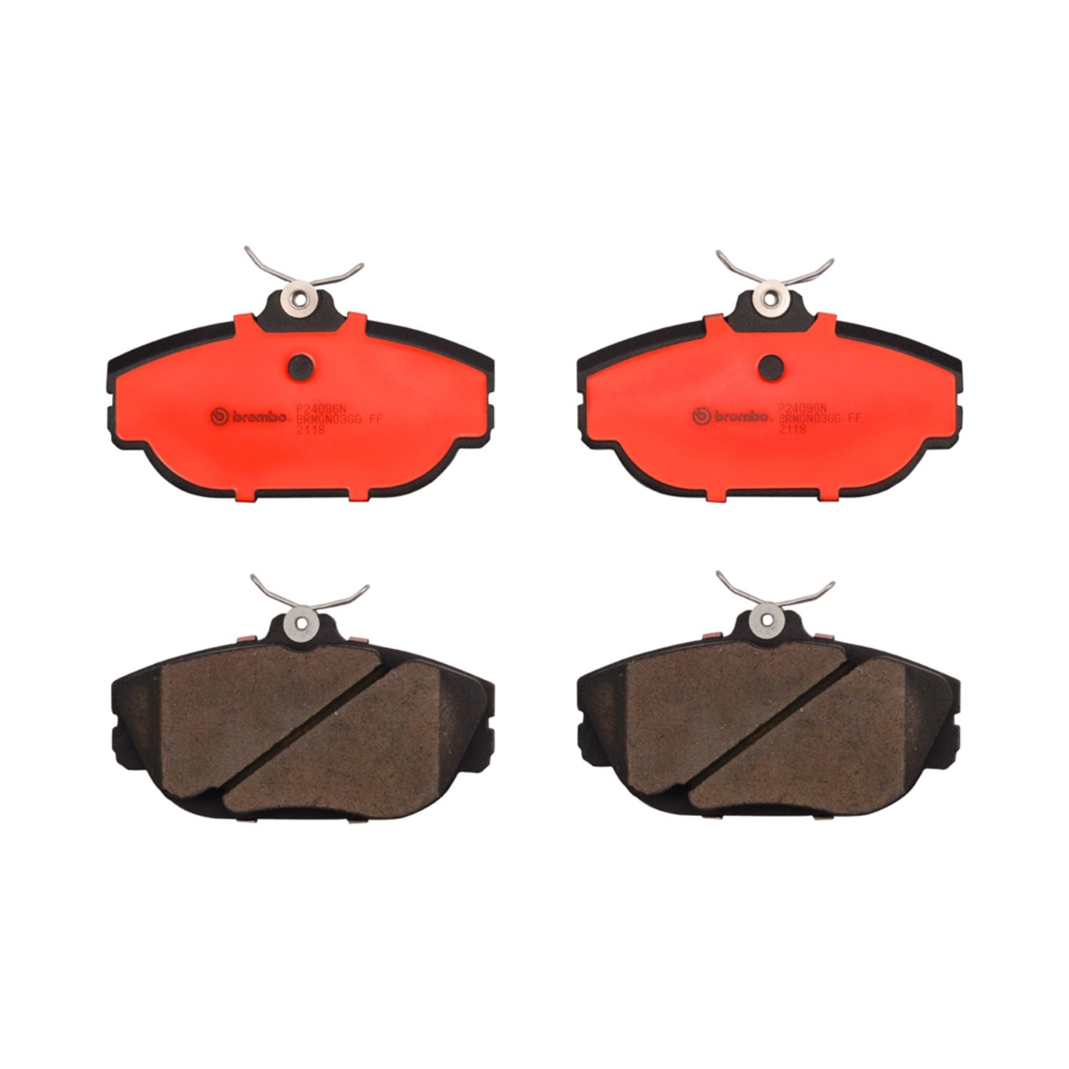 PRIME Ceramic Front Disc Brake Pad Set - P24096N_02