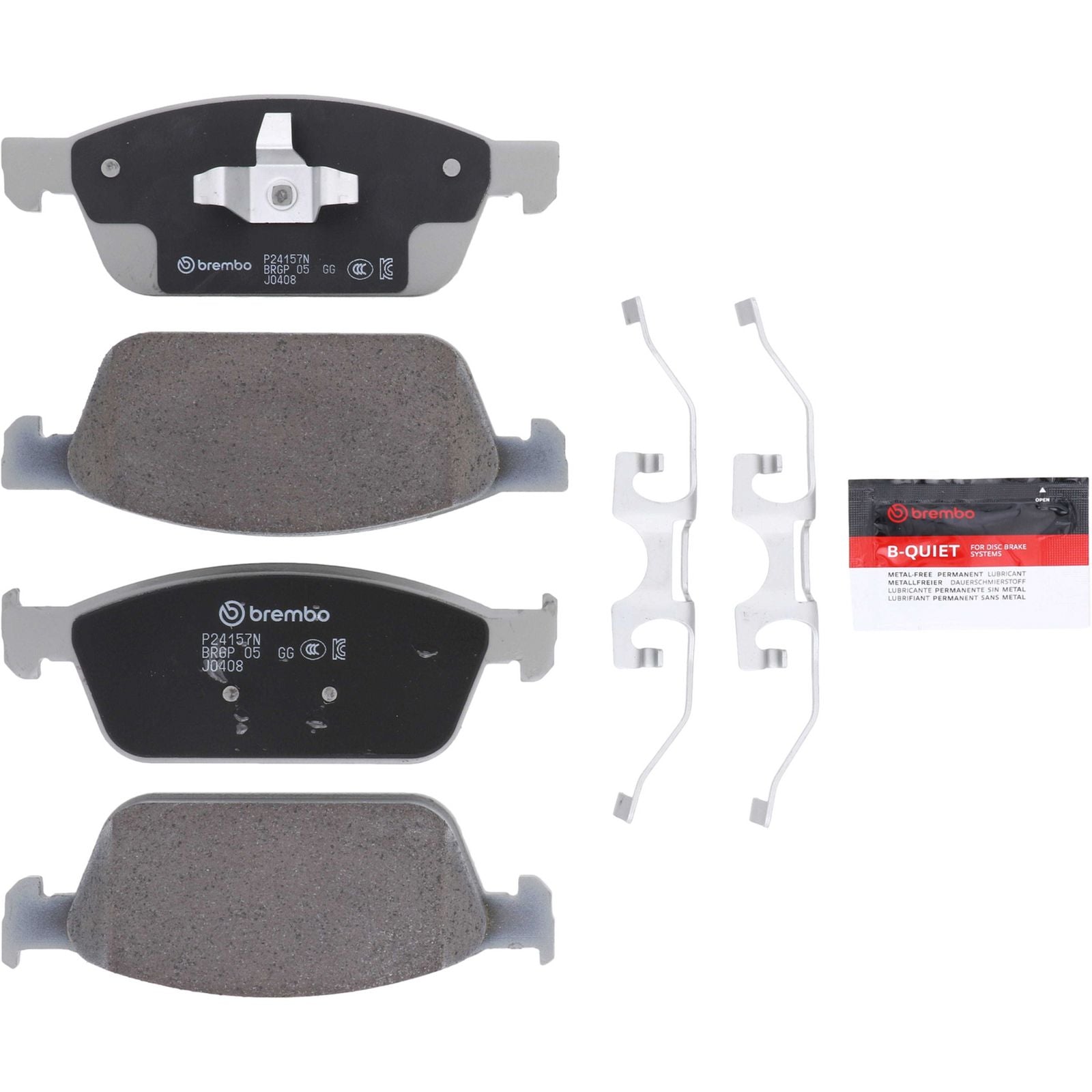 PRIME Ceramic Front Disc Brake Pad Set - P24157N_03