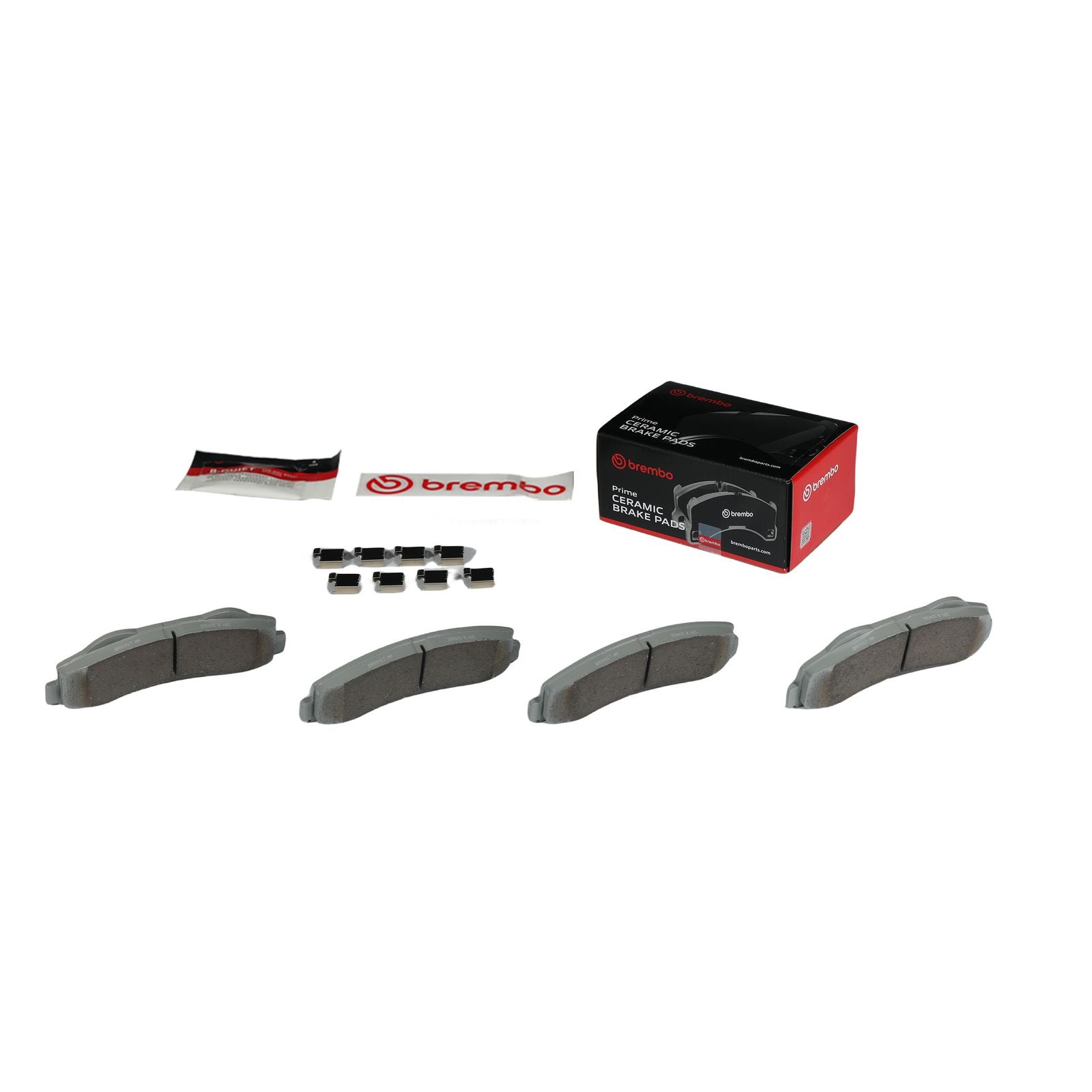 PRIME Ceramic Front Disc Brake Pad Set - P24166N_02