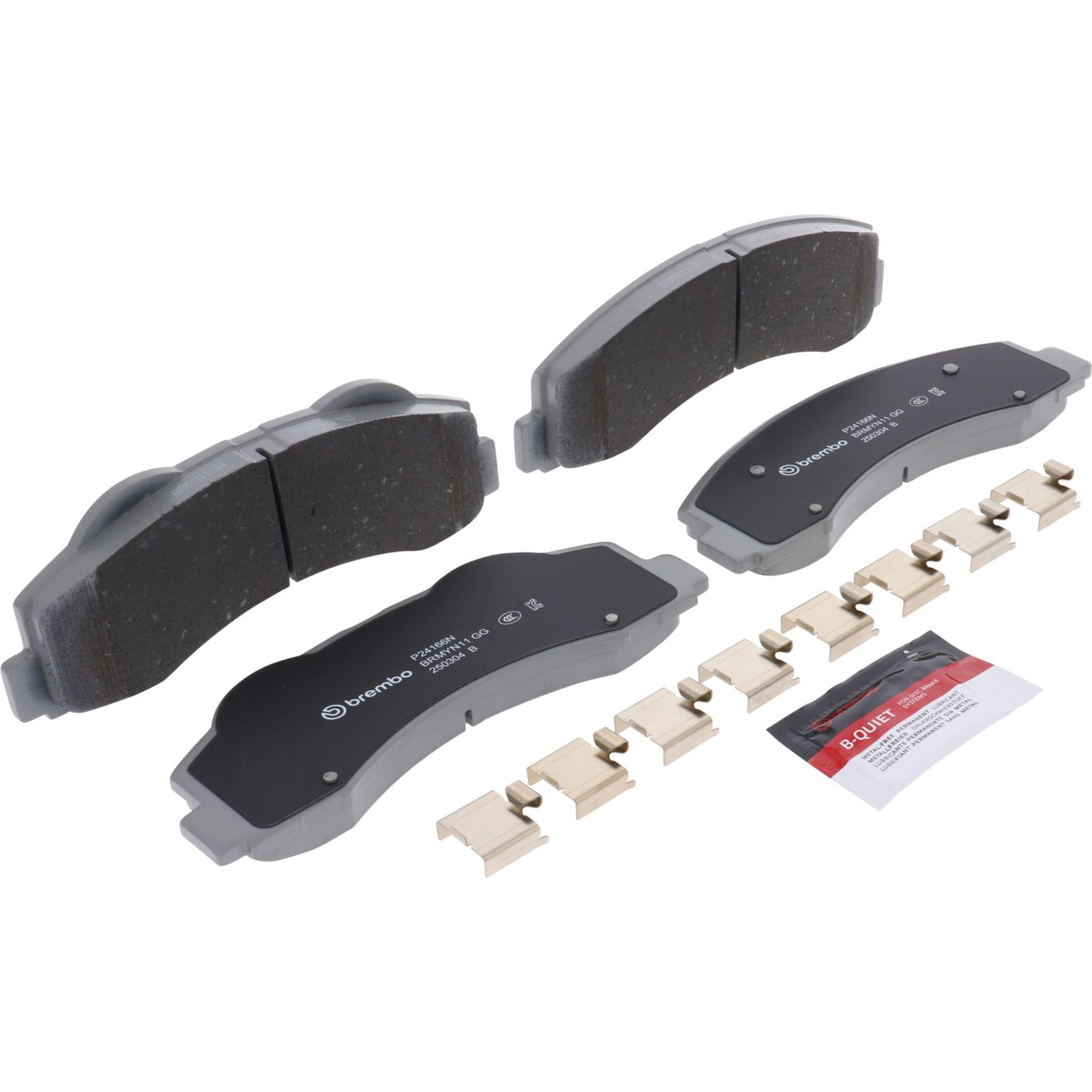 PRIME Ceramic Front Disc Brake Pad Set - P24166N_06