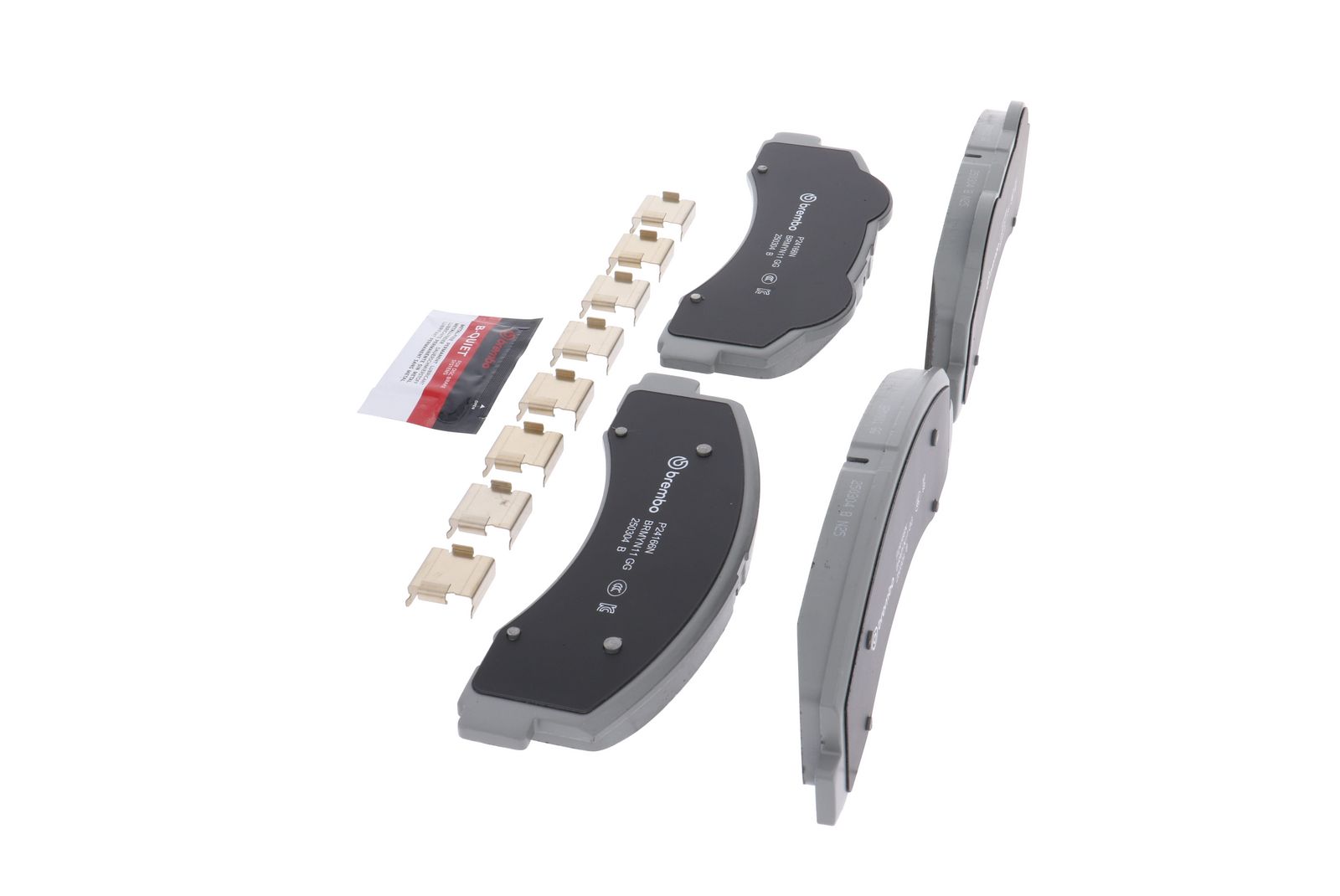 PRIME Ceramic Front Disc Brake Pad Set - P24166N_14