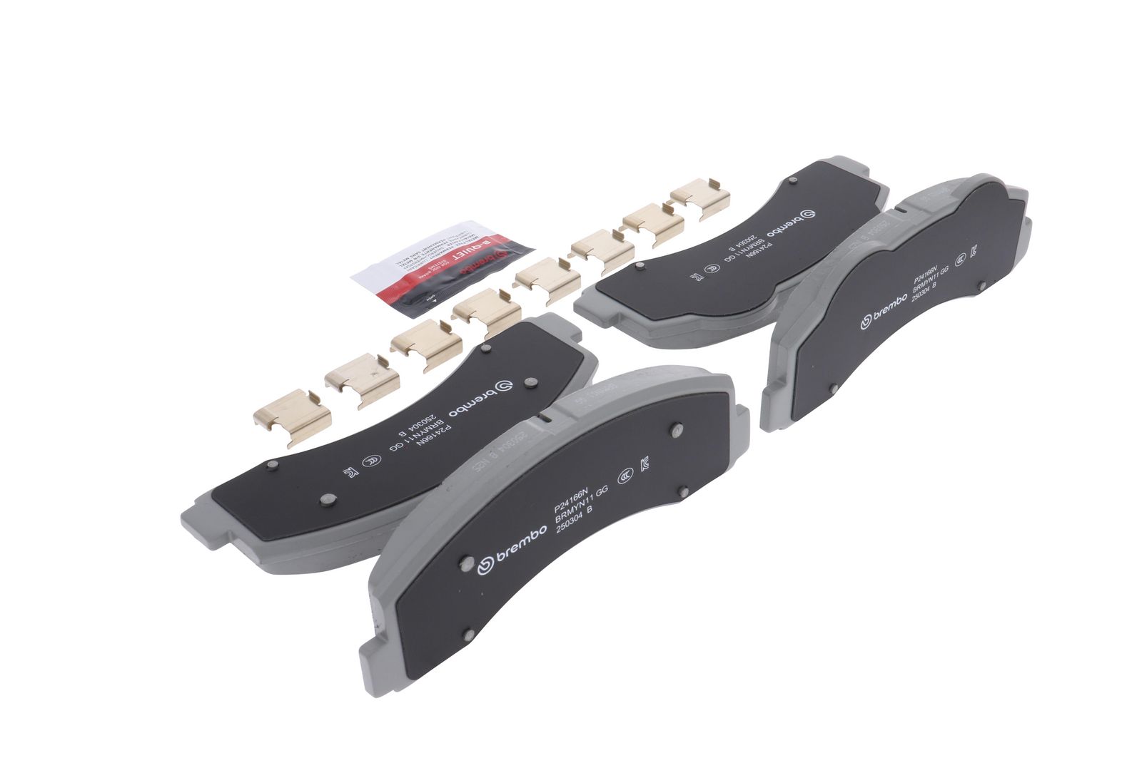 PRIME Ceramic Front Disc Brake Pad Set - P24166N_16