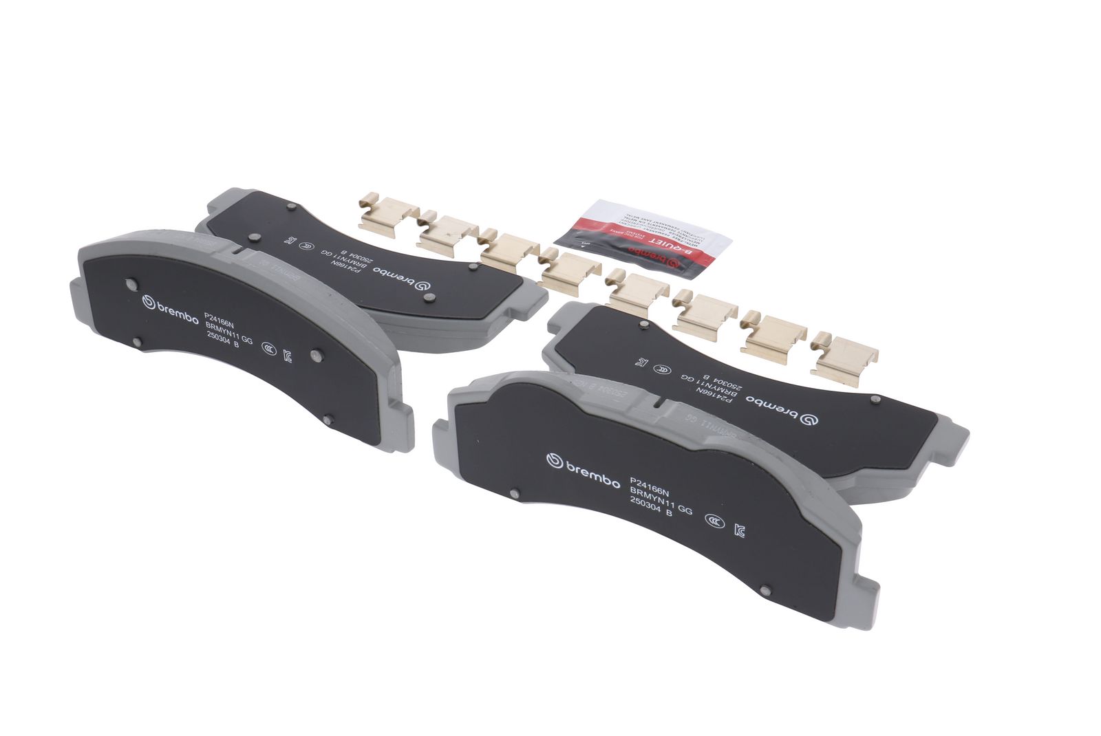 PRIME Ceramic Front Disc Brake Pad Set - P24166N_21