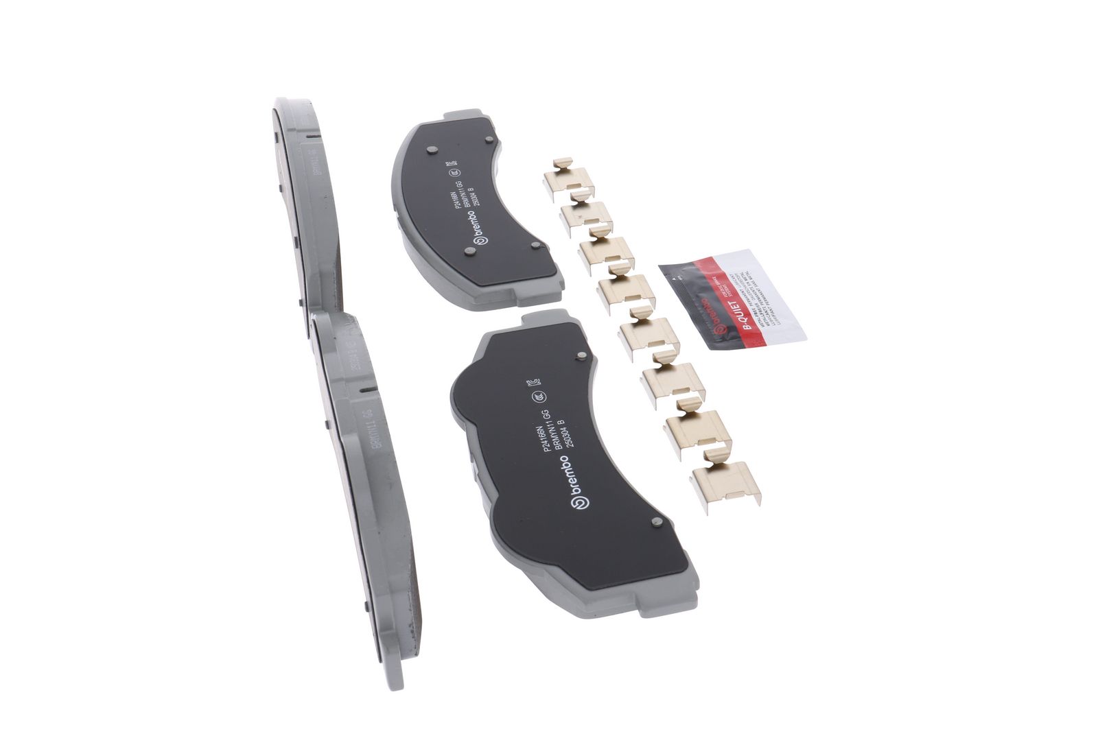 PRIME Ceramic Front Disc Brake Pad Set - P24166N_24