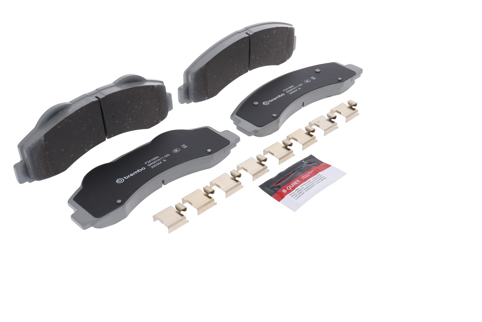 PRIME Ceramic Front Disc Brake Pad Set - P24166N_28