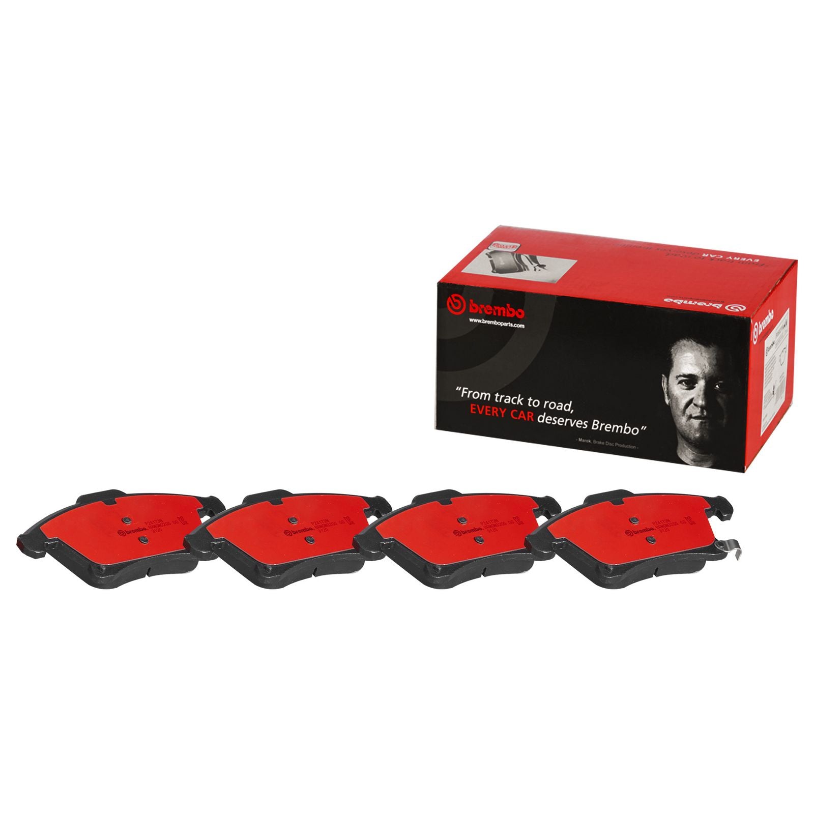 PRIME Ceramic Front Disc Brake Pad Set - P24173N_01