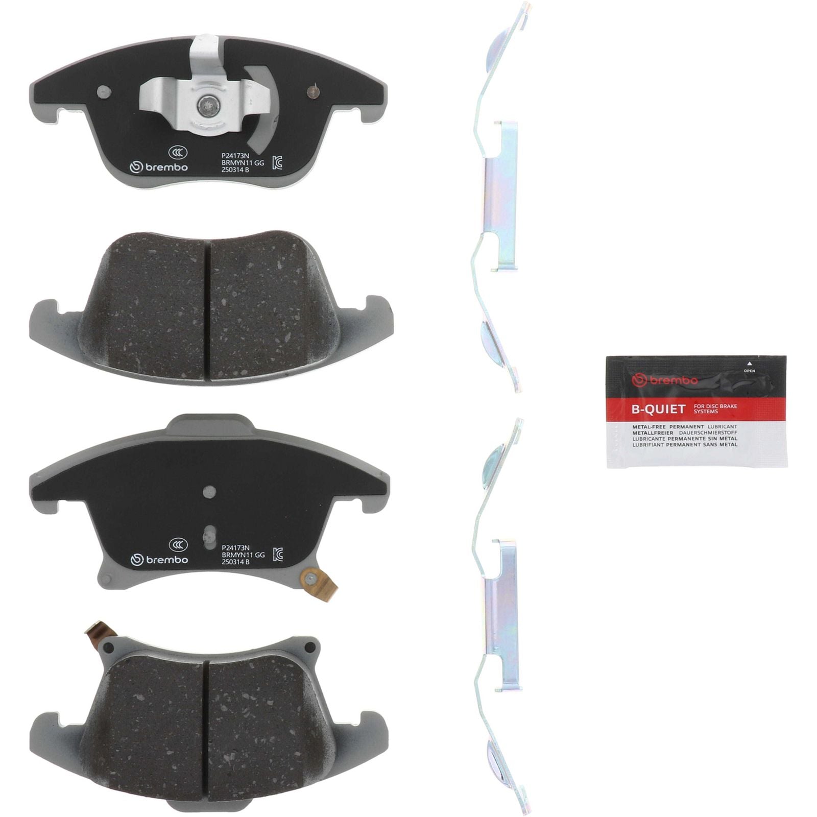 PRIME Ceramic Front Disc Brake Pad Set - P24173N_01