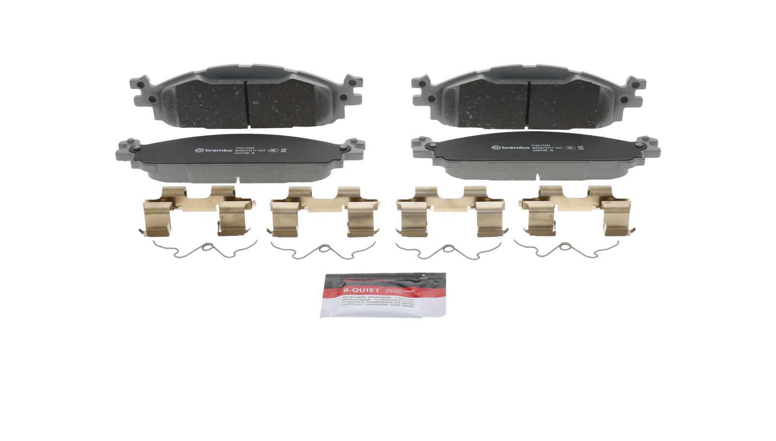 PRIME Ceramic Front Disc Brake Pad Set - P24174N_07