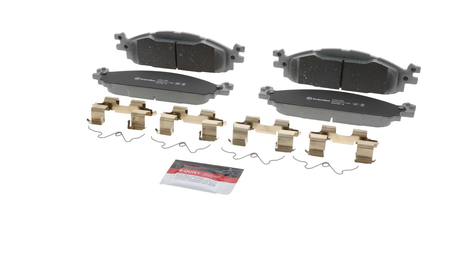 PRIME Ceramic Front Disc Brake Pad Set - P24174N_08