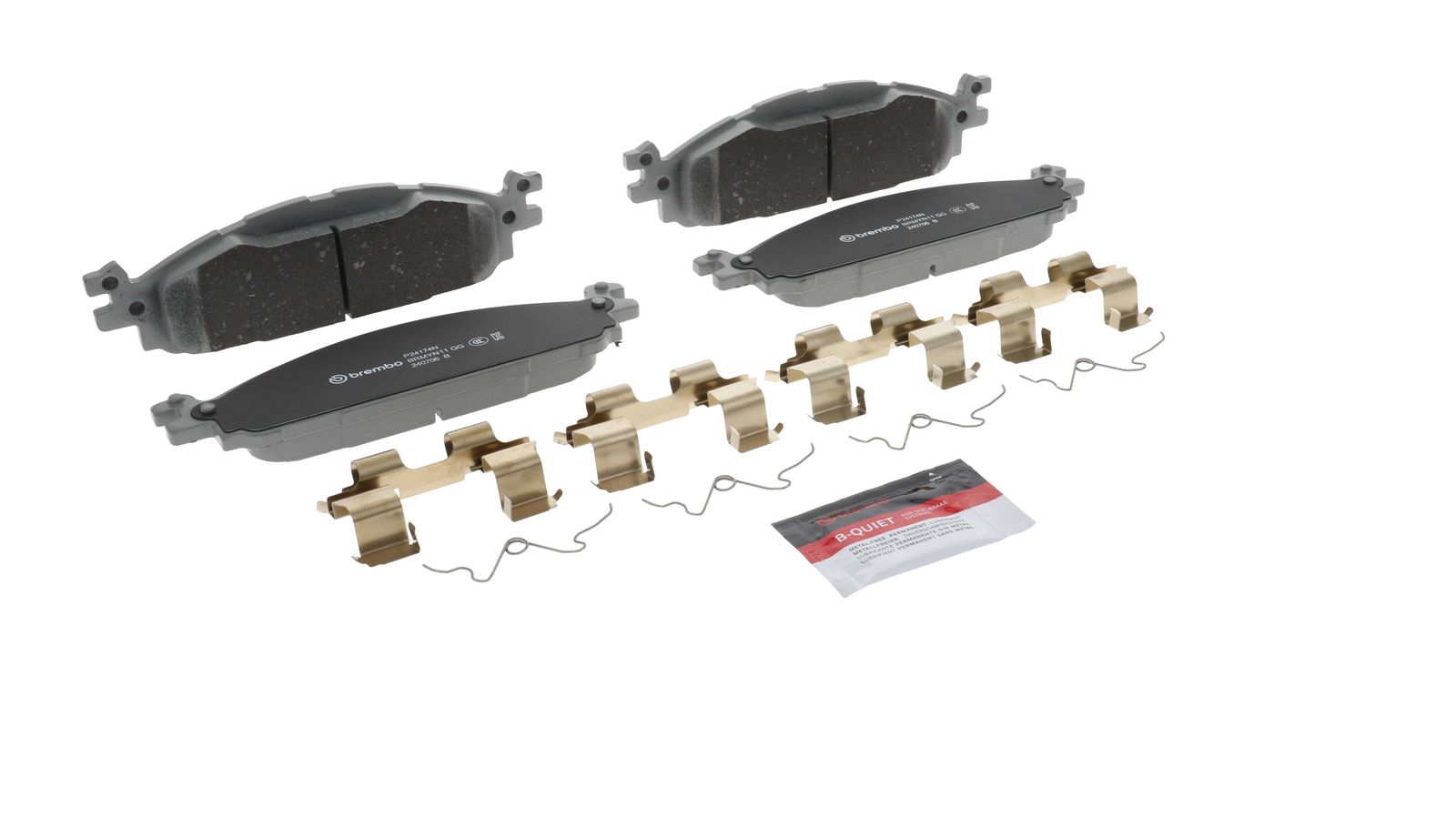 PRIME Ceramic Front Disc Brake Pad Set - P24174N_29