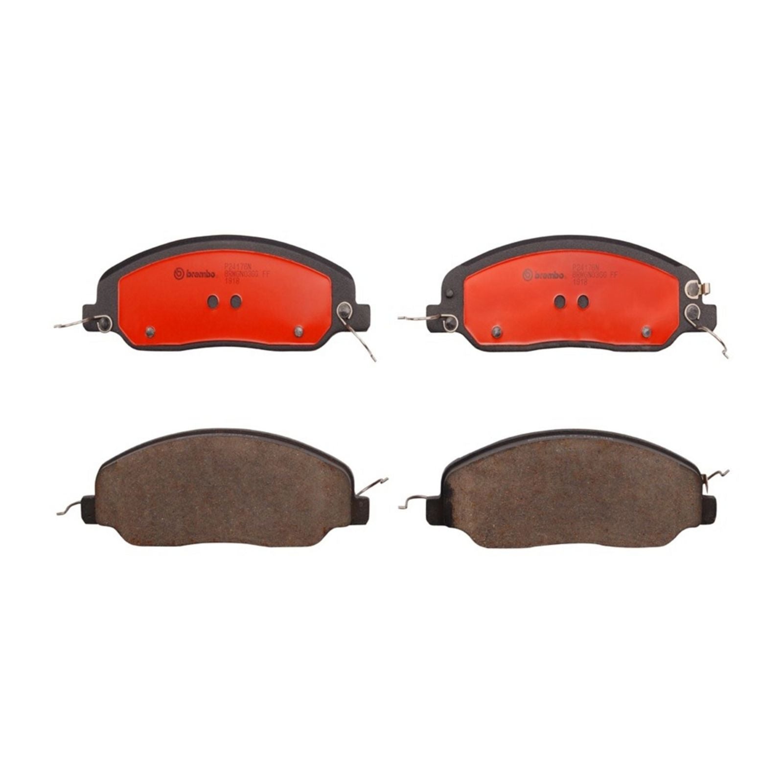 PRIME Ceramic Front Disc Brake Pad Set - P24176N_02