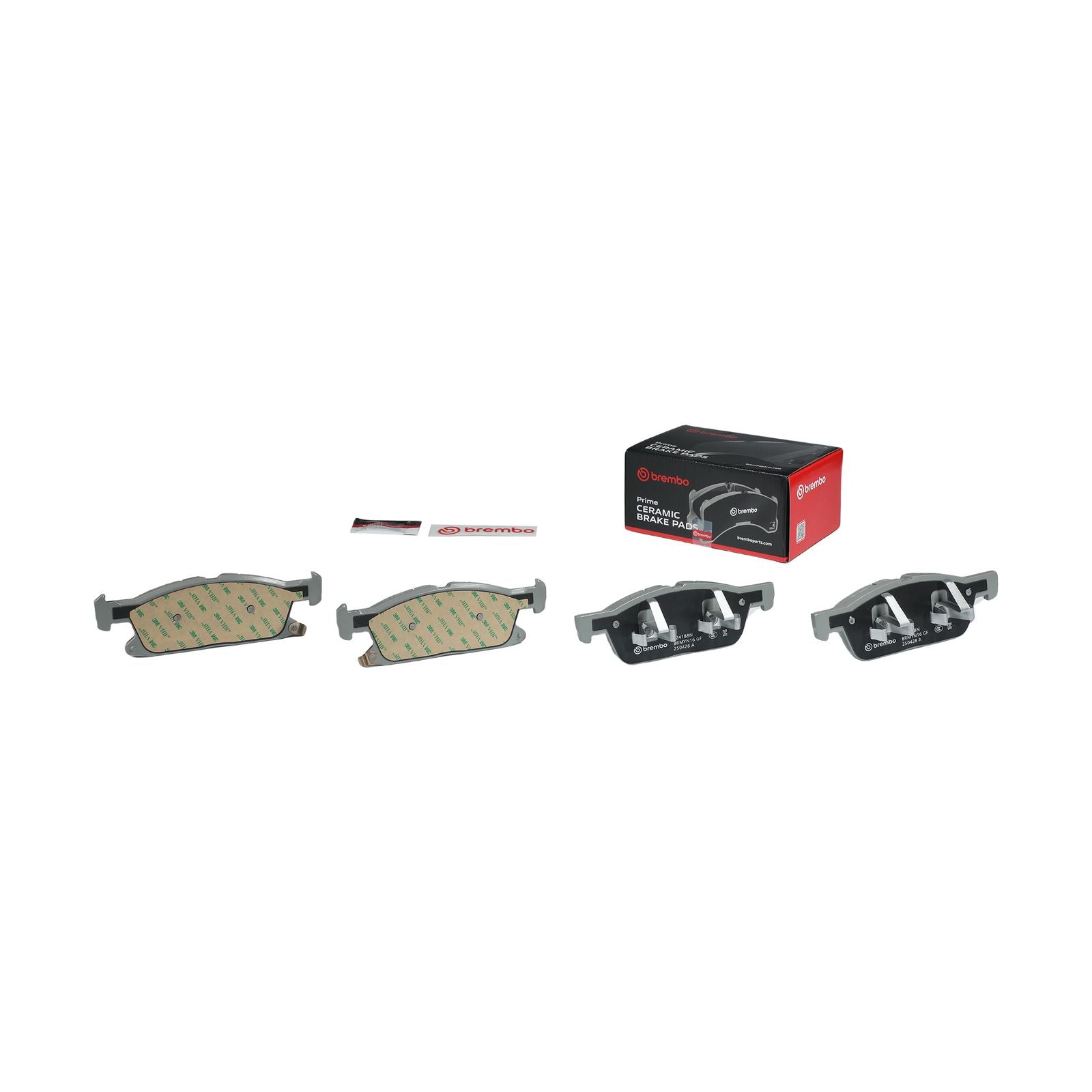 PRIME Ceramic Front Disc Brake Pad Set - P24188N_03