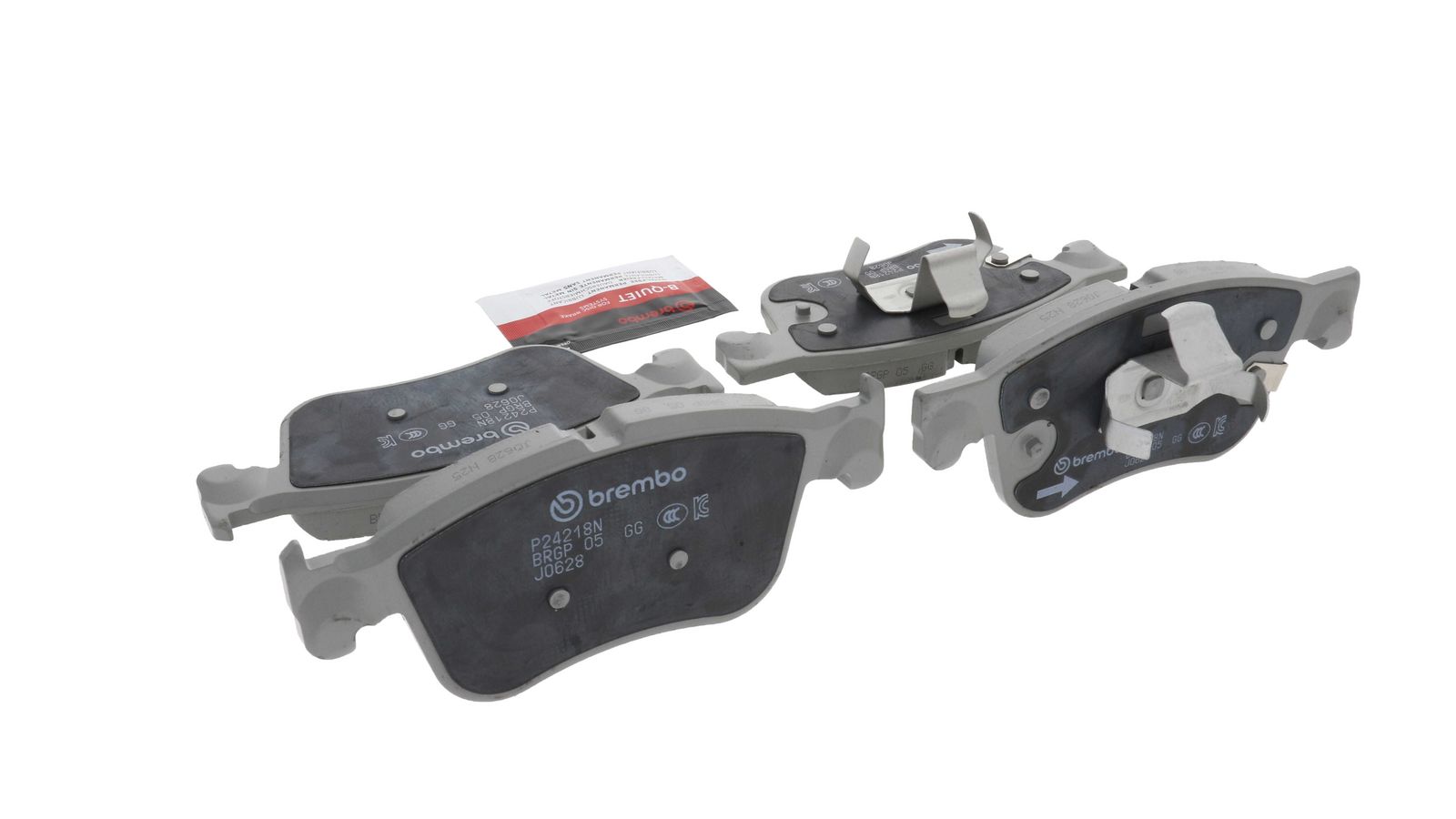 PRIME Ceramic Front Disc Brake Pad Set - P24218N_13