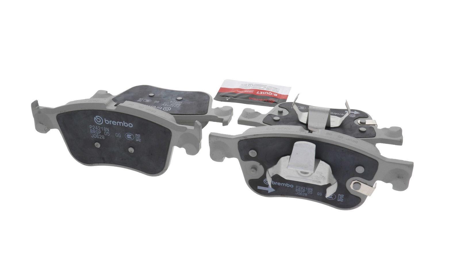 PRIME Ceramic Front Disc Brake Pad Set - P24218N_16