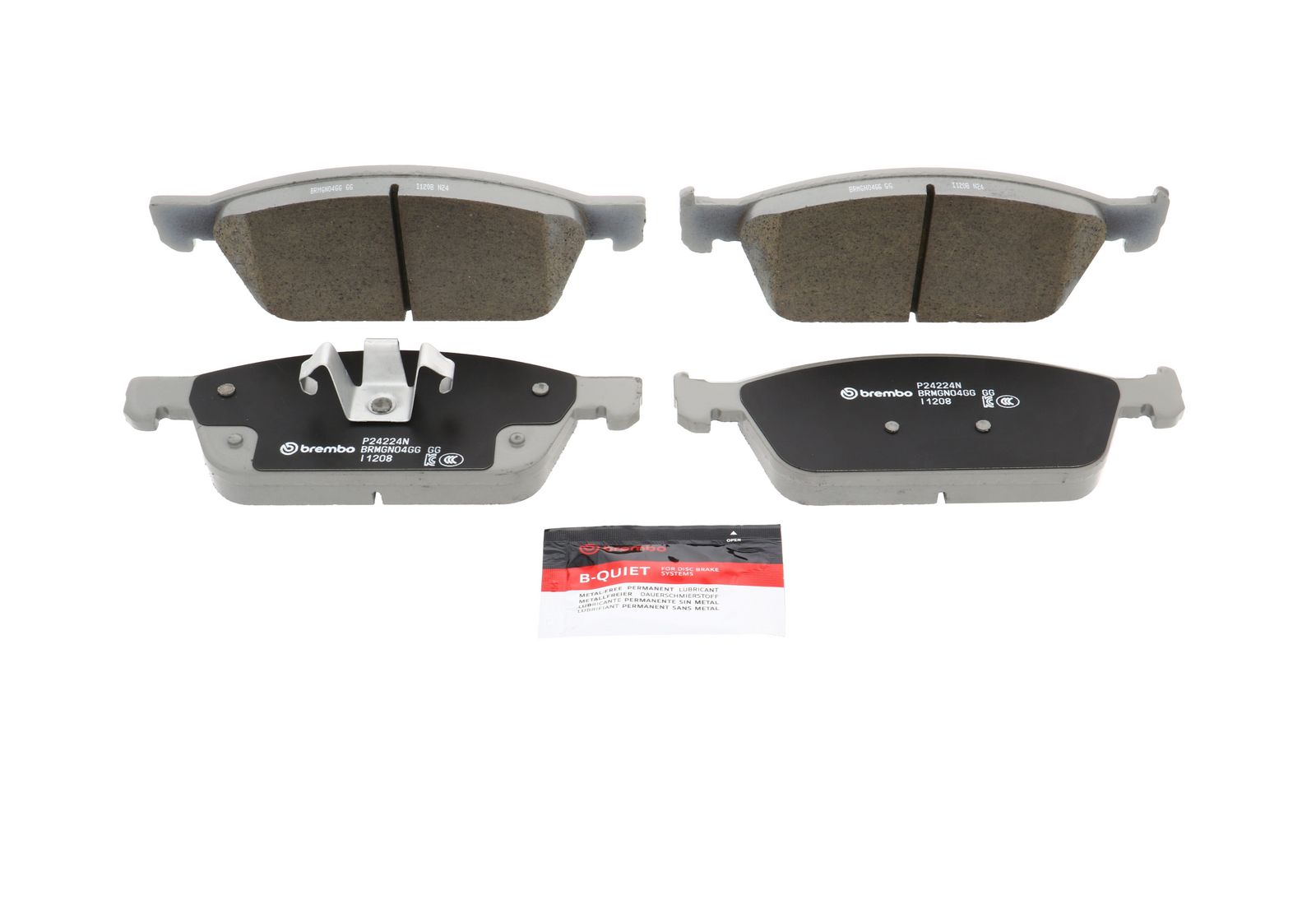 PRIME Ceramic Front Disc Brake Pad Set - P24224N_02