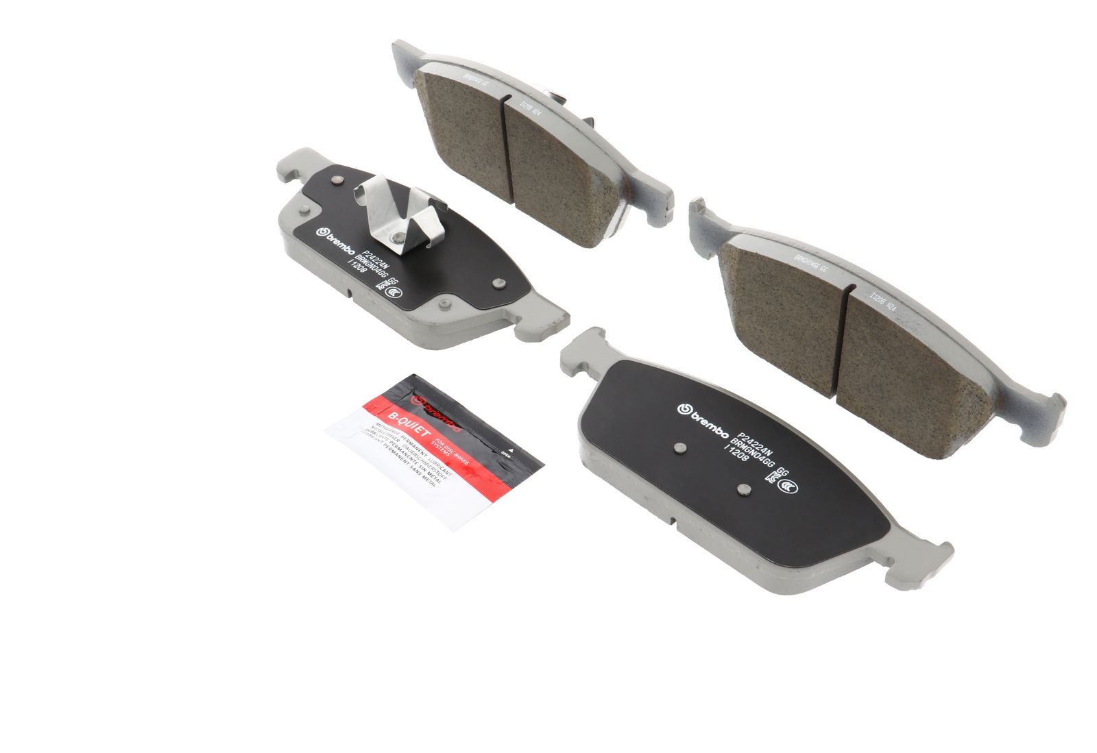 PRIME Ceramic Front Disc Brake Pad Set - P24224N_05