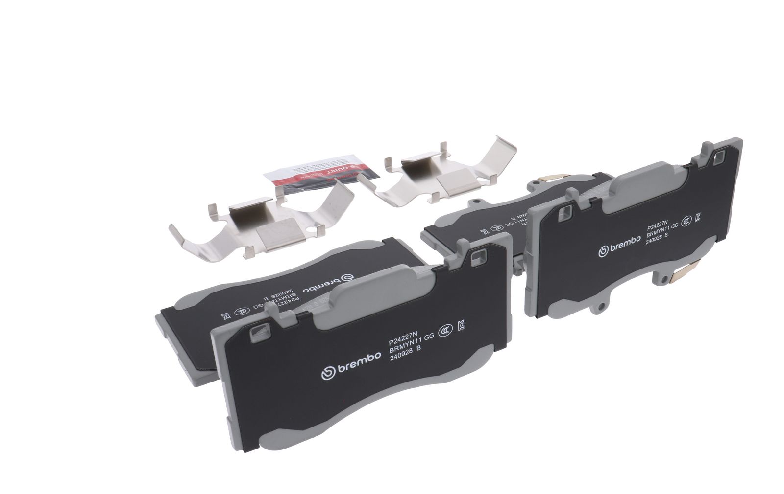 PRIME Ceramic Front Disc Brake Pad Set - P24227N_12