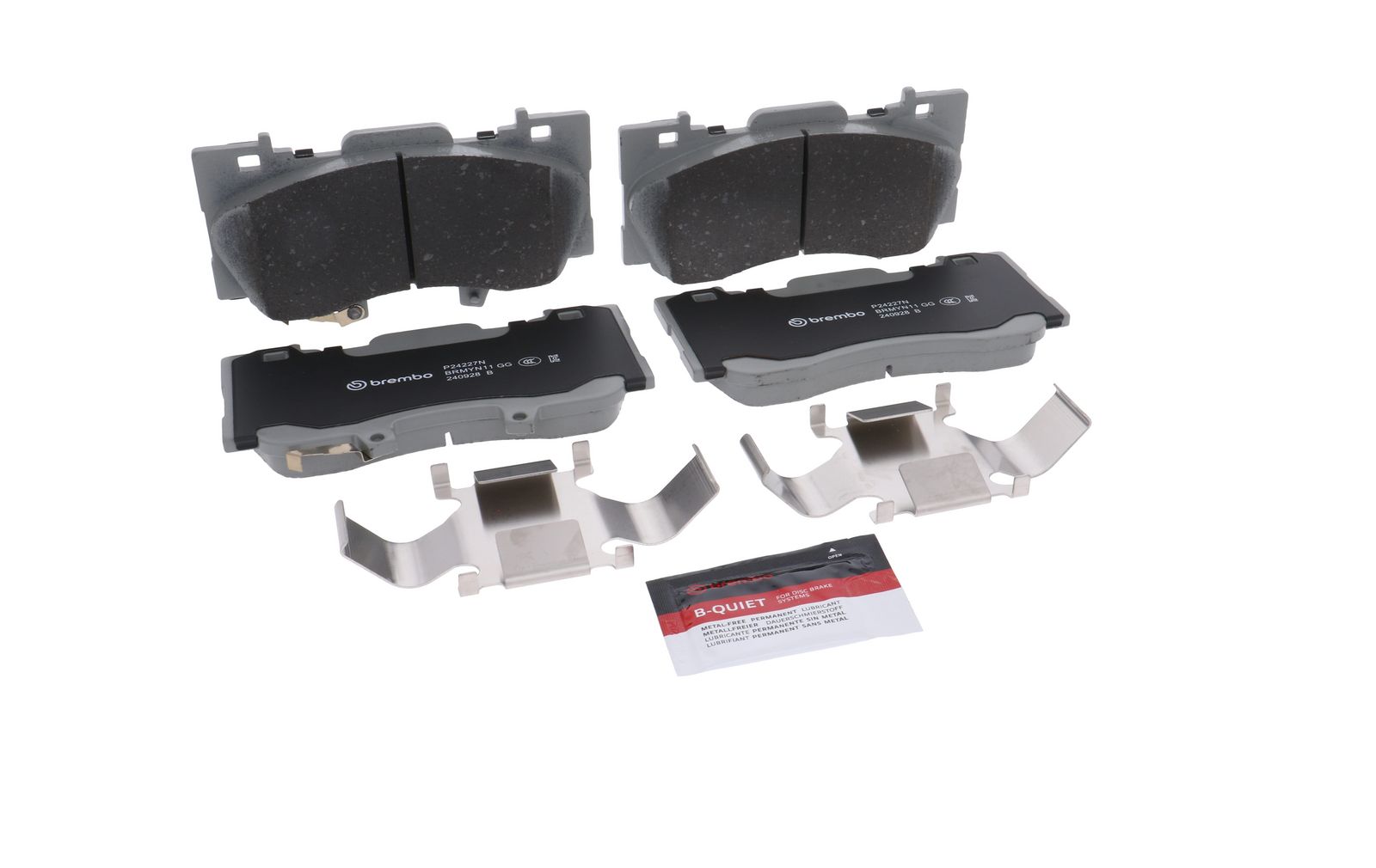 PRIME Ceramic Front Disc Brake Pad Set - P24227N_25