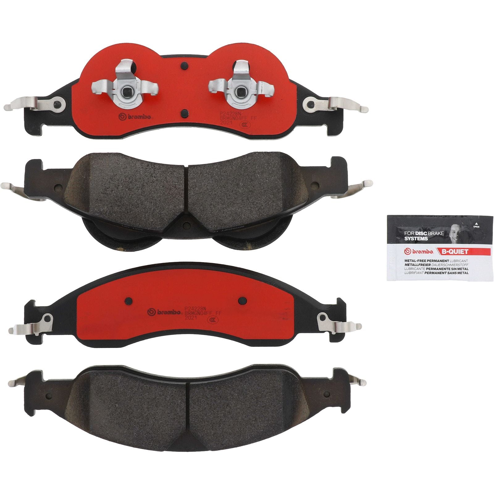 PRIME Ceramic Front Disc Brake Pad Set - P24228N_26