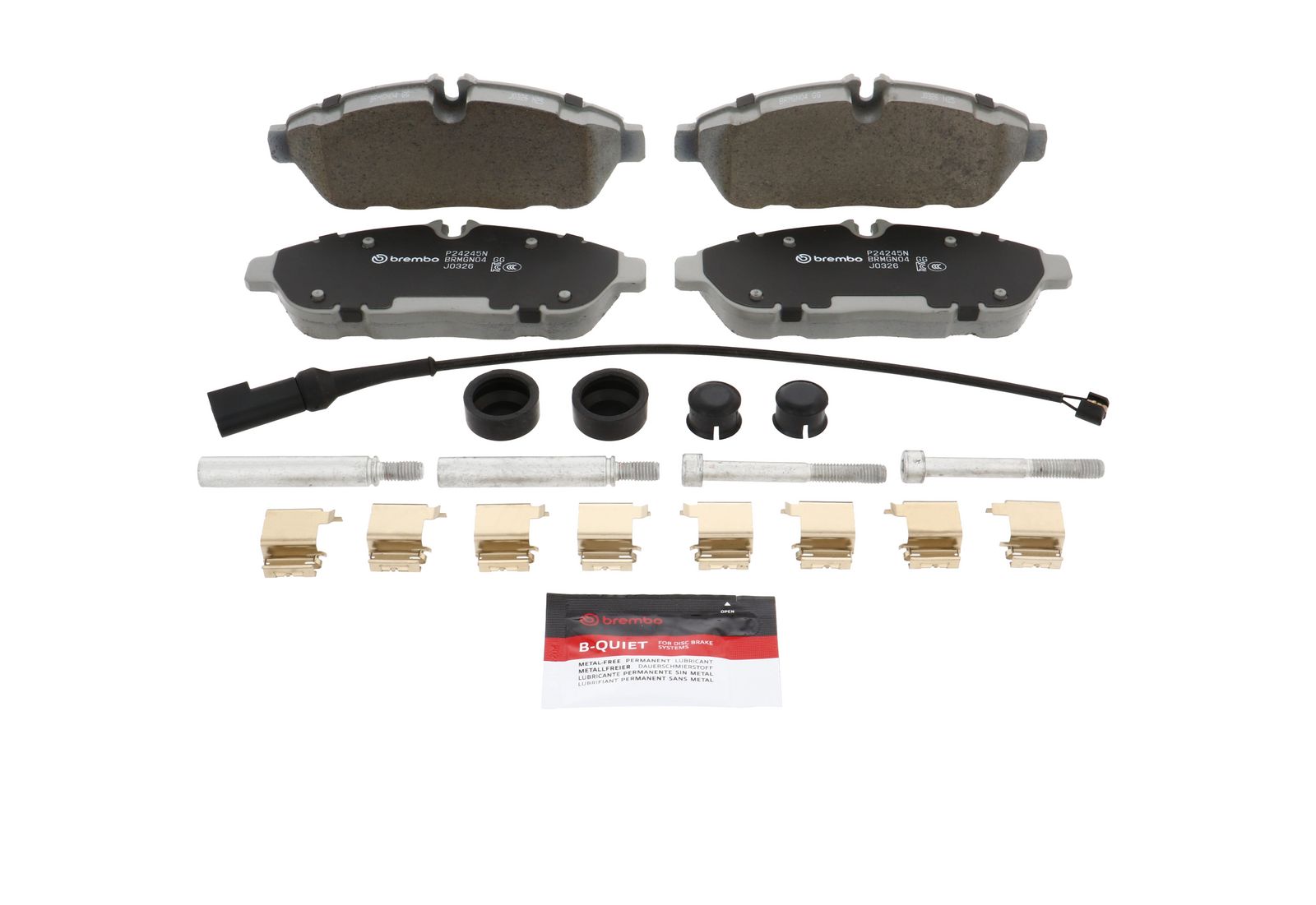 PRIME Ceramic Front Disc Brake Pad Set - P24245N_02