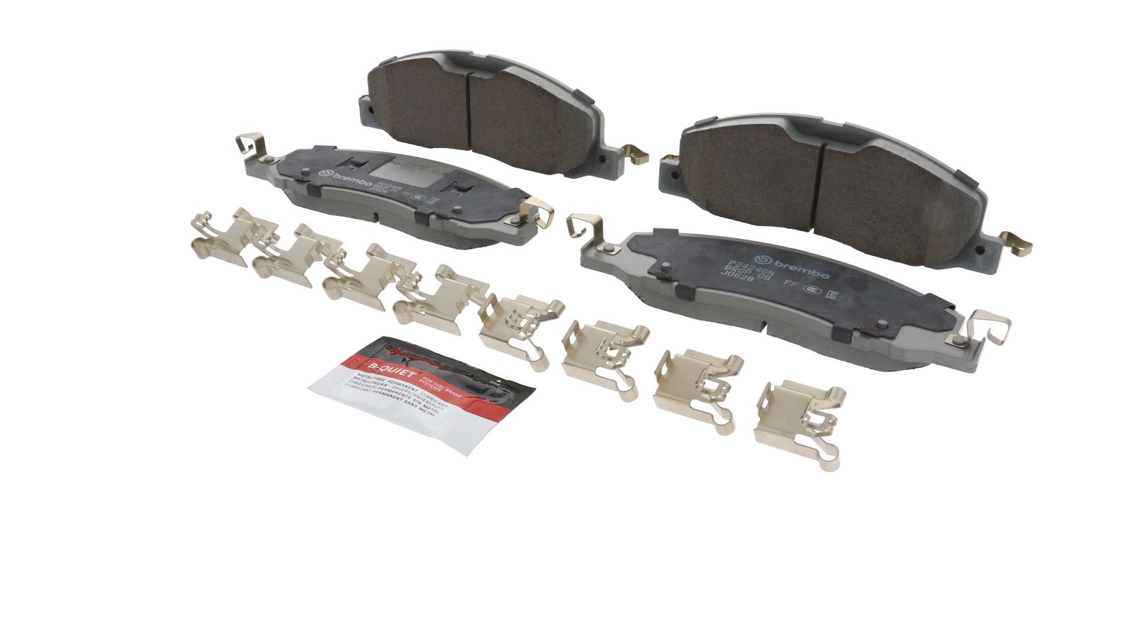 PRIME Ceramic Front Disc Brake Pad Set - P24246N_05