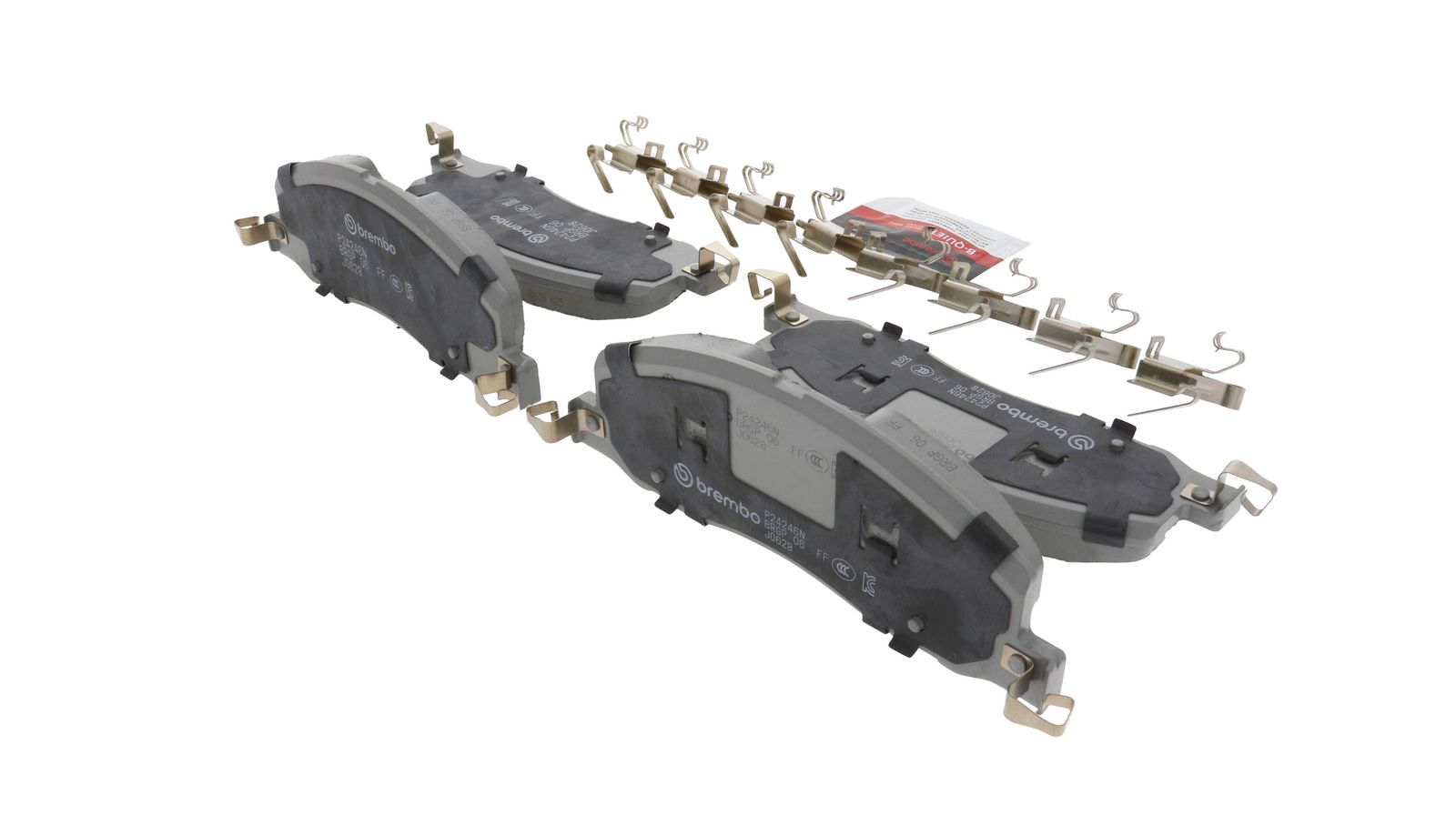 PRIME Ceramic Front Disc Brake Pad Set - P24246N_18