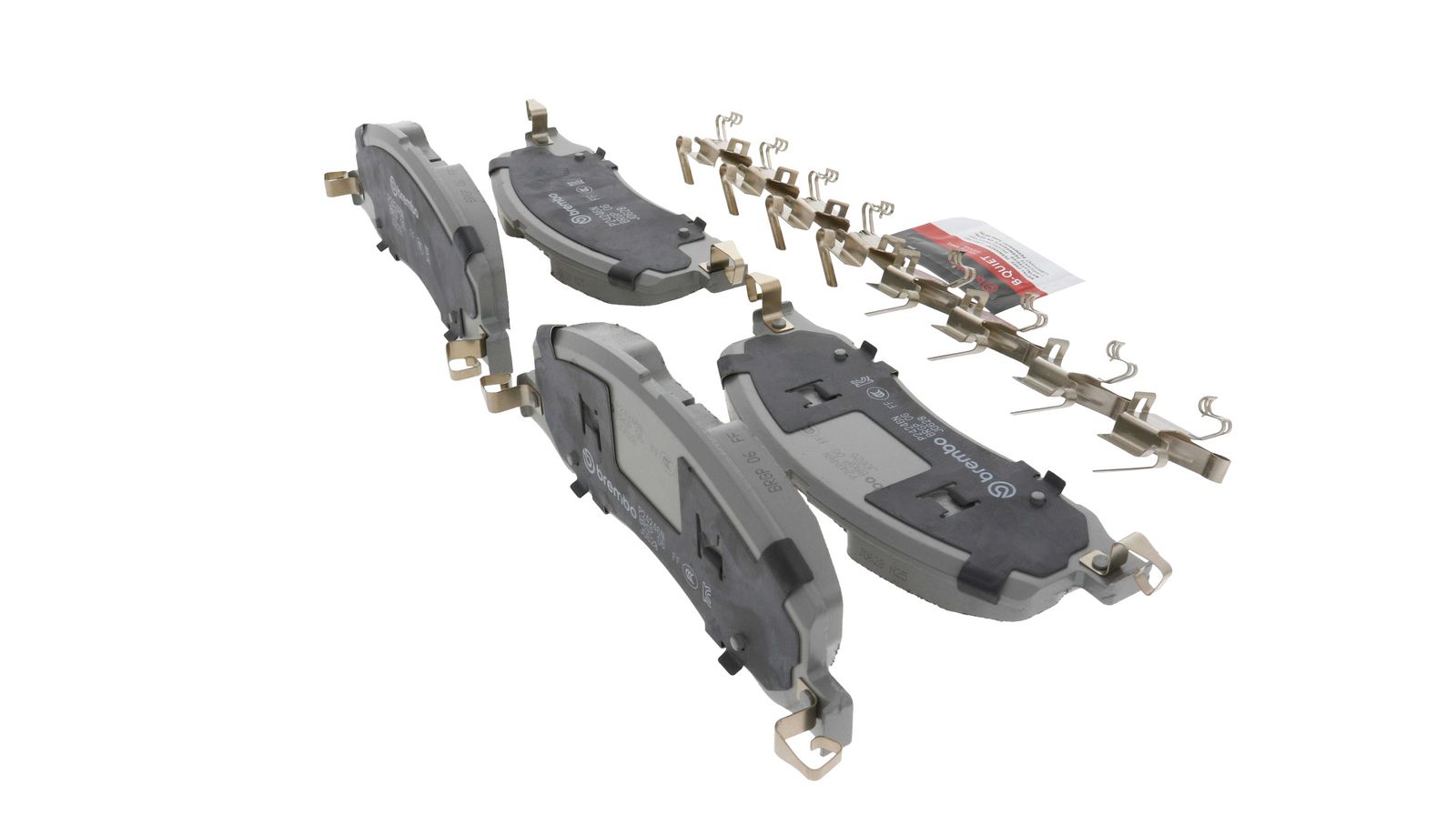 PRIME Ceramic Front Disc Brake Pad Set - P24246N_19