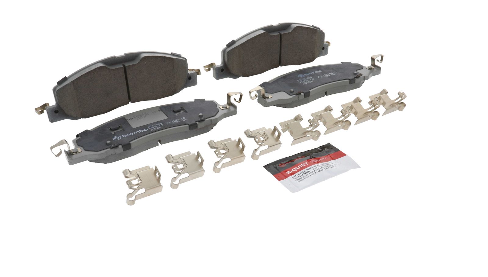 PRIME Ceramic Front Disc Brake Pad Set - P24246N_25