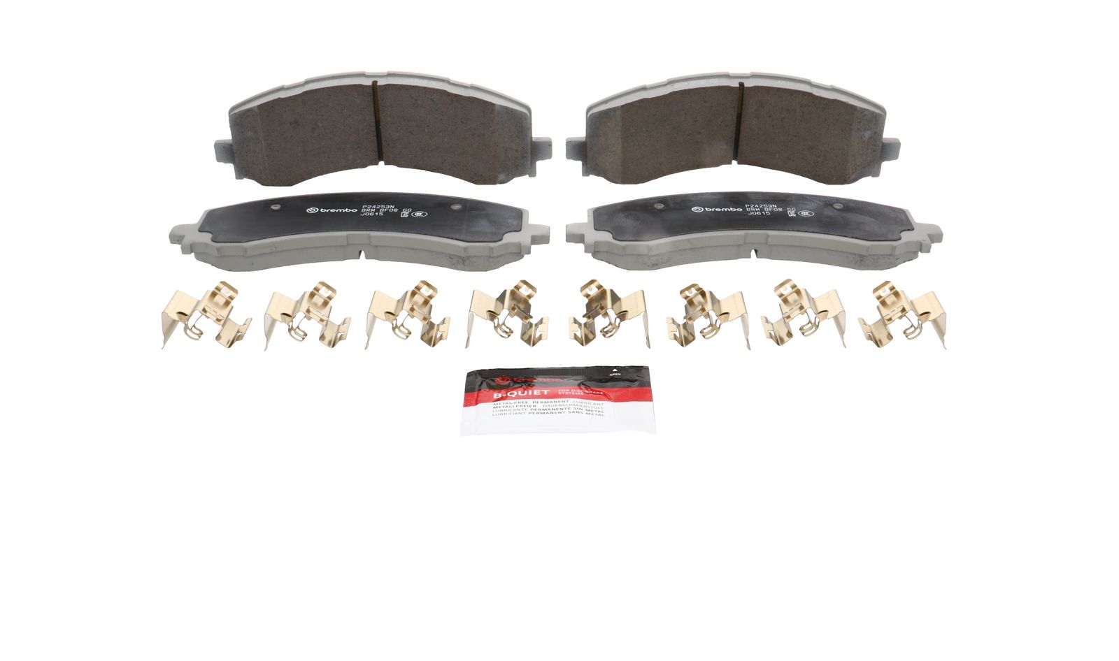 PRIME Ceramic Front Disc Brake Pad Set - P24253N_02
