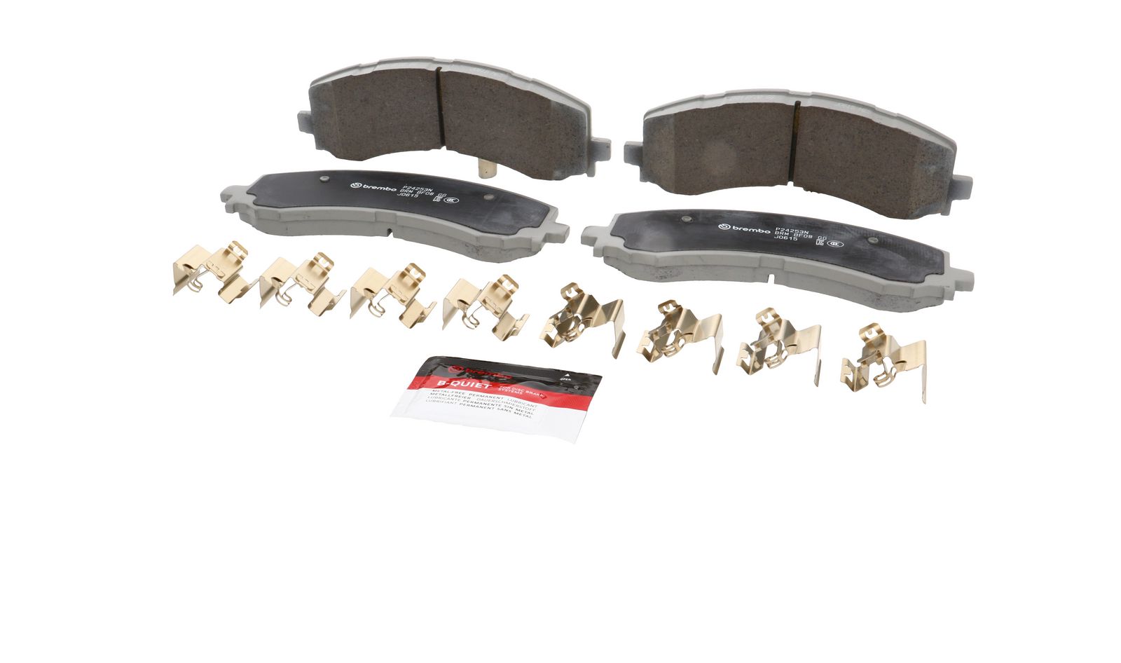 PRIME Ceramic Front Disc Brake Pad Set - P24253N_03