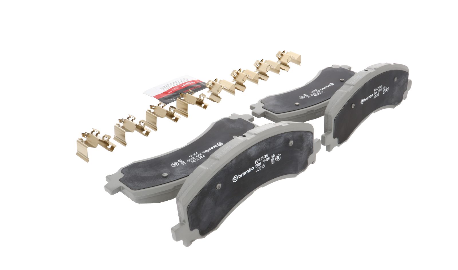 PRIME Ceramic Front Disc Brake Pad Set - P24253N_11