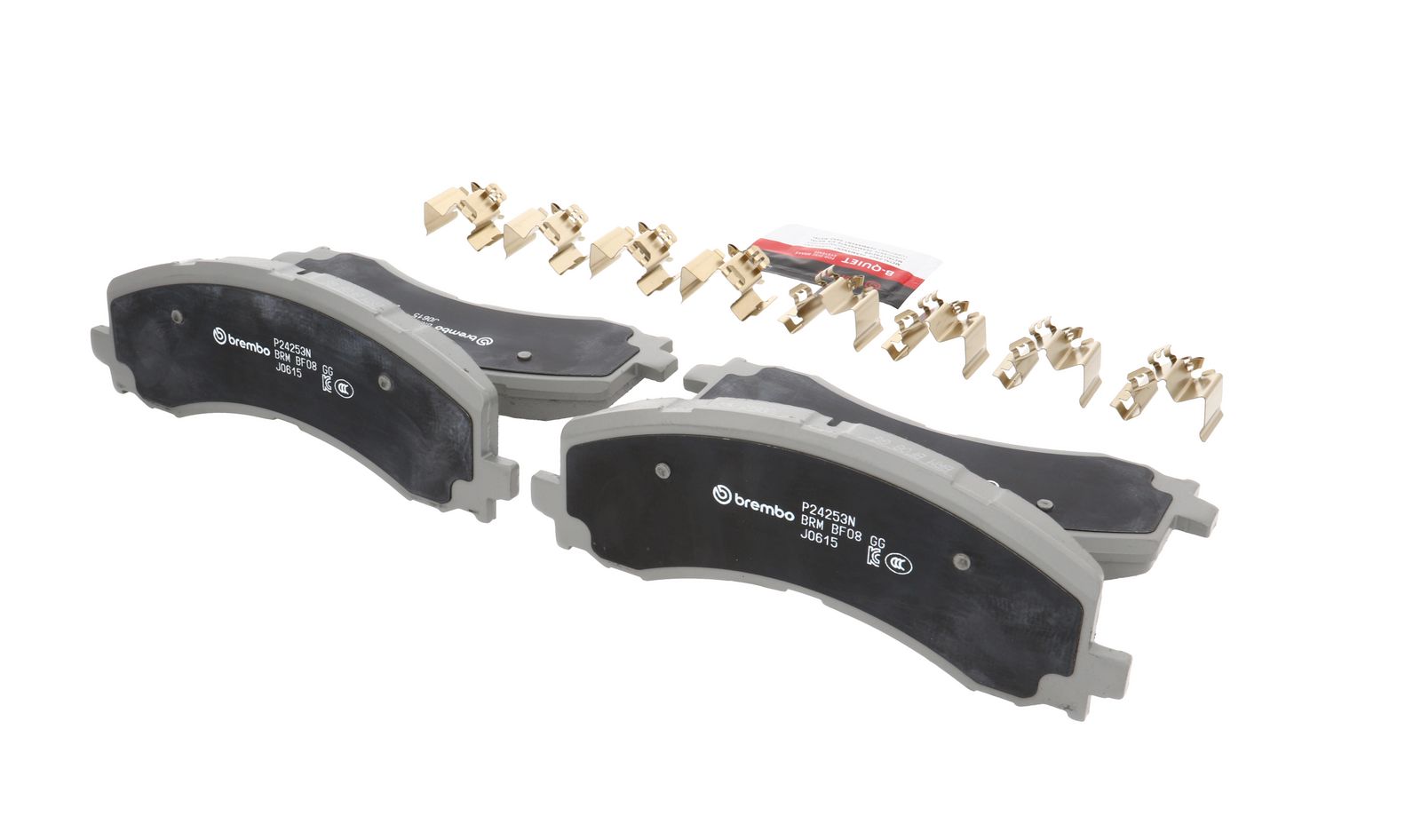 PRIME Ceramic Front Disc Brake Pad Set - P24253N_16