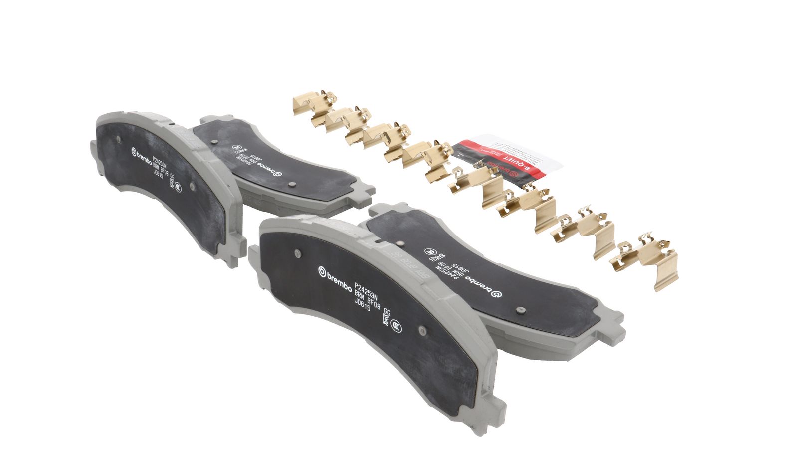 PRIME Ceramic Front Disc Brake Pad Set - P24253N_17