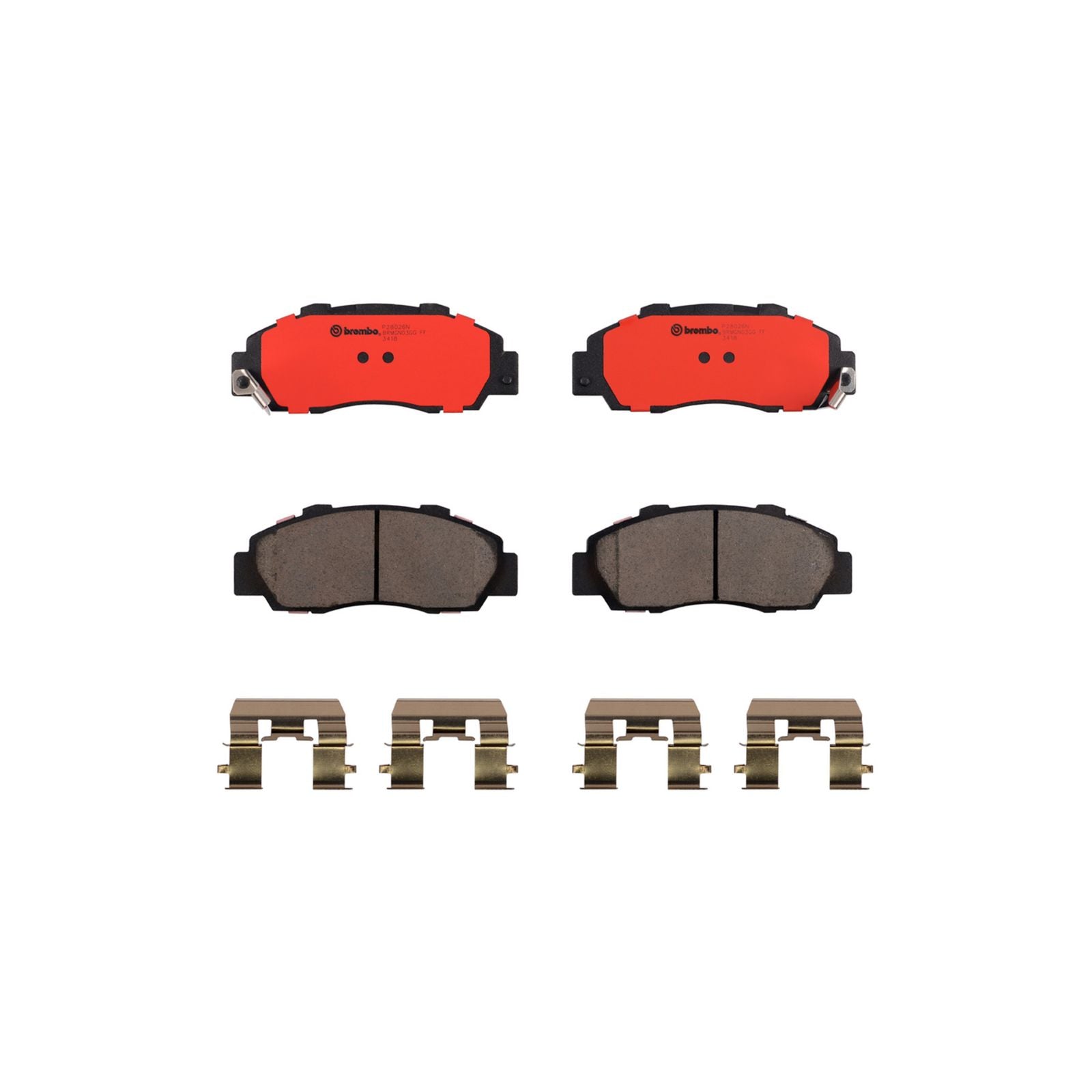 PRIME Ceramic Front Disc Brake Pad Set - P28026N_02